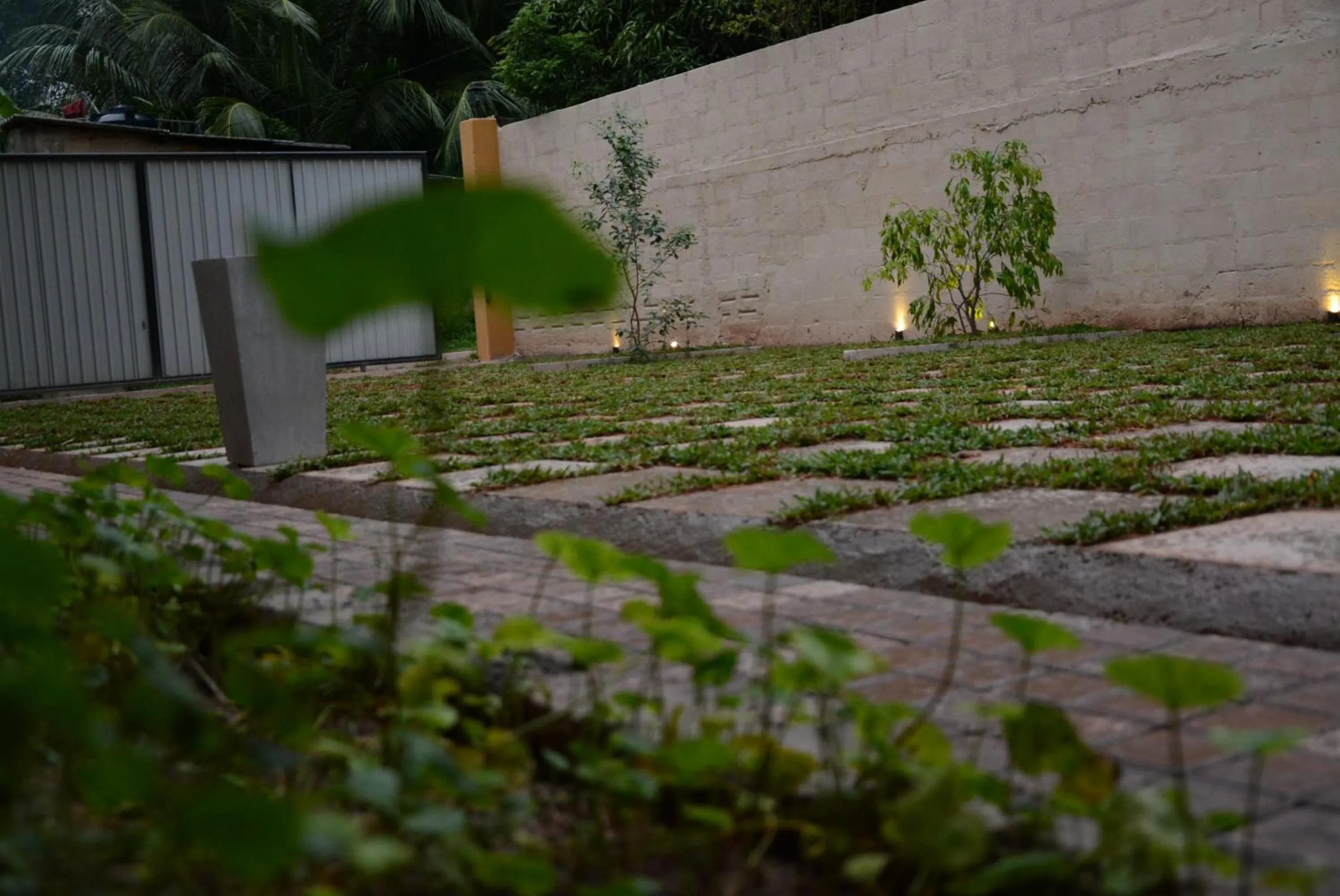 Garden view in Hotel Thilon