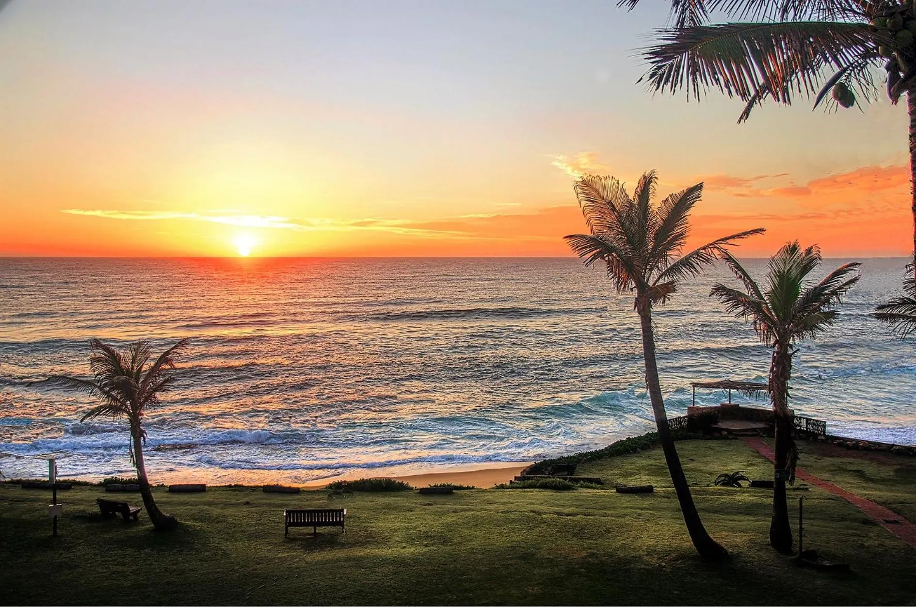 Sea view in Salt Rock Hotel and Beach Resort