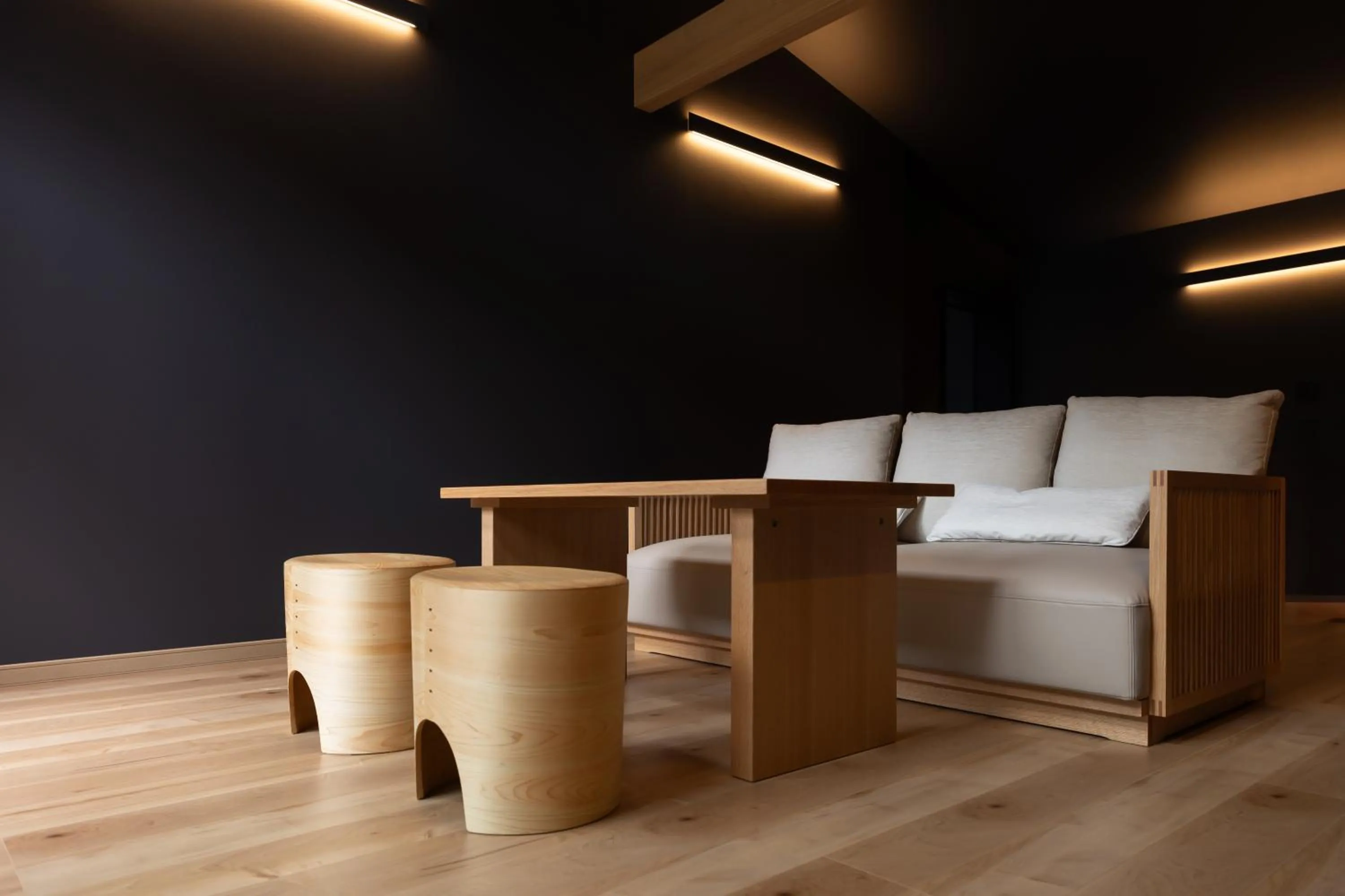 Living room in 7c villa and winery