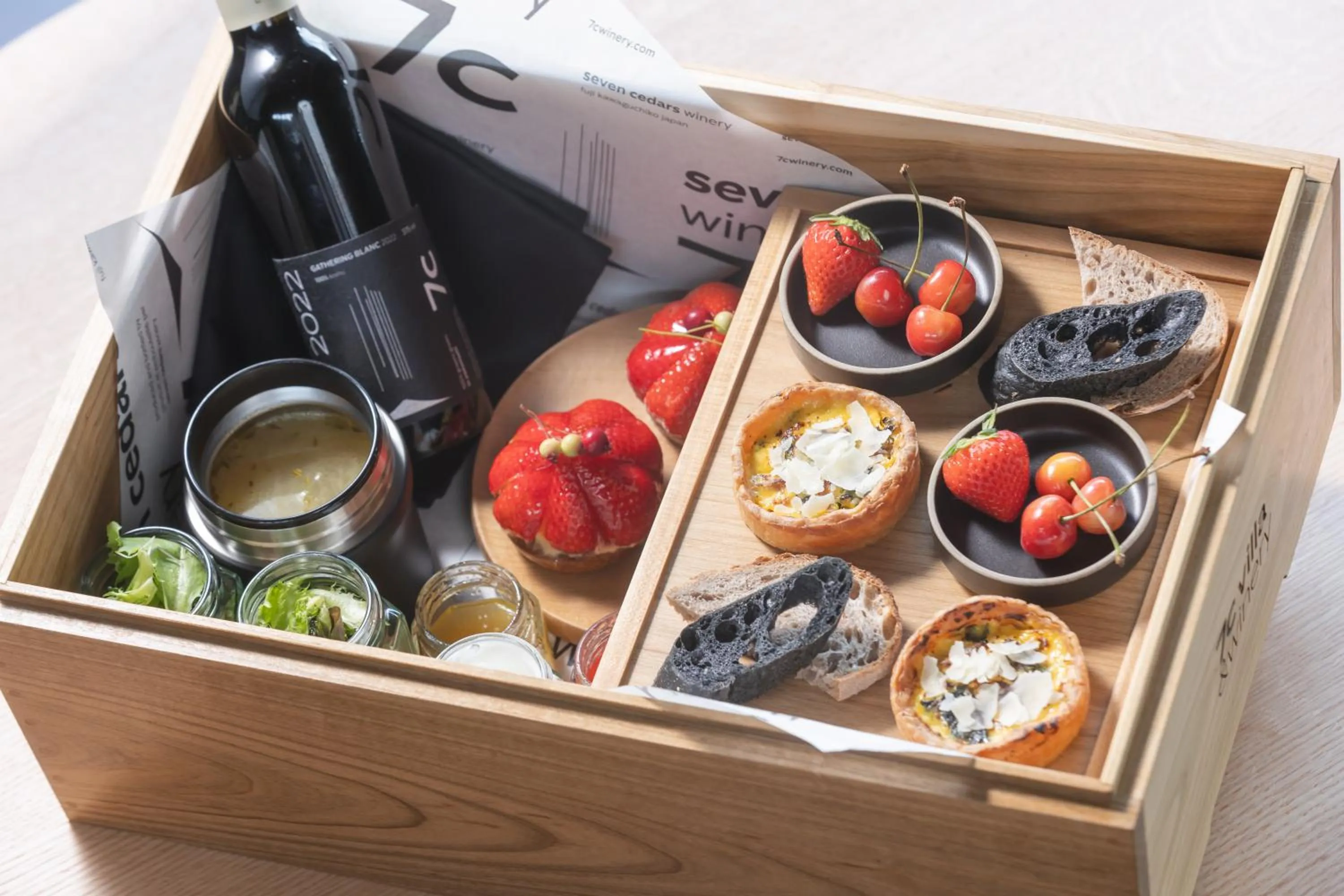 Breakfast in 7c villa and winery