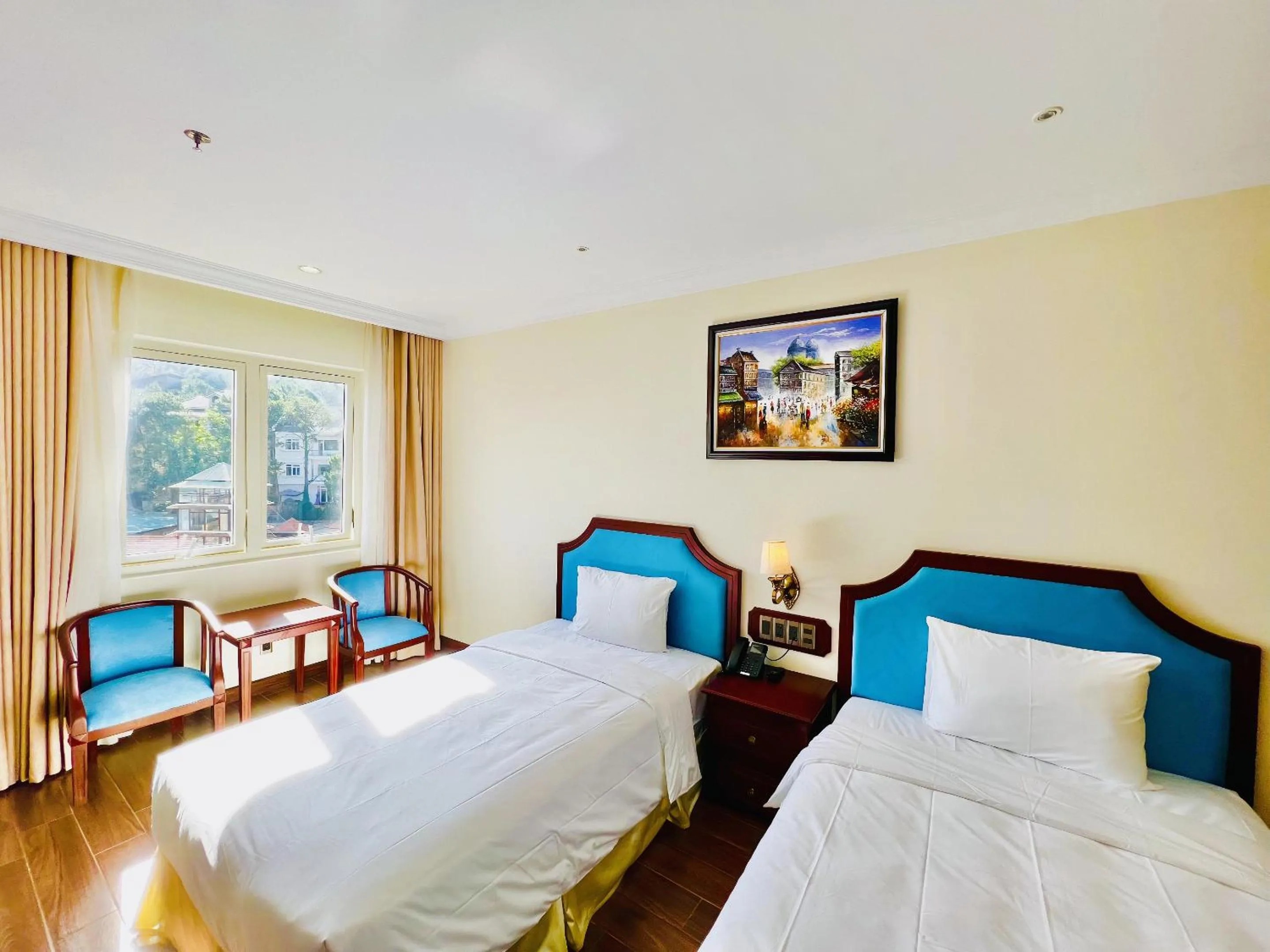 Photo of the whole room, Bed in CALYSSA HOTELS & VILLAGE