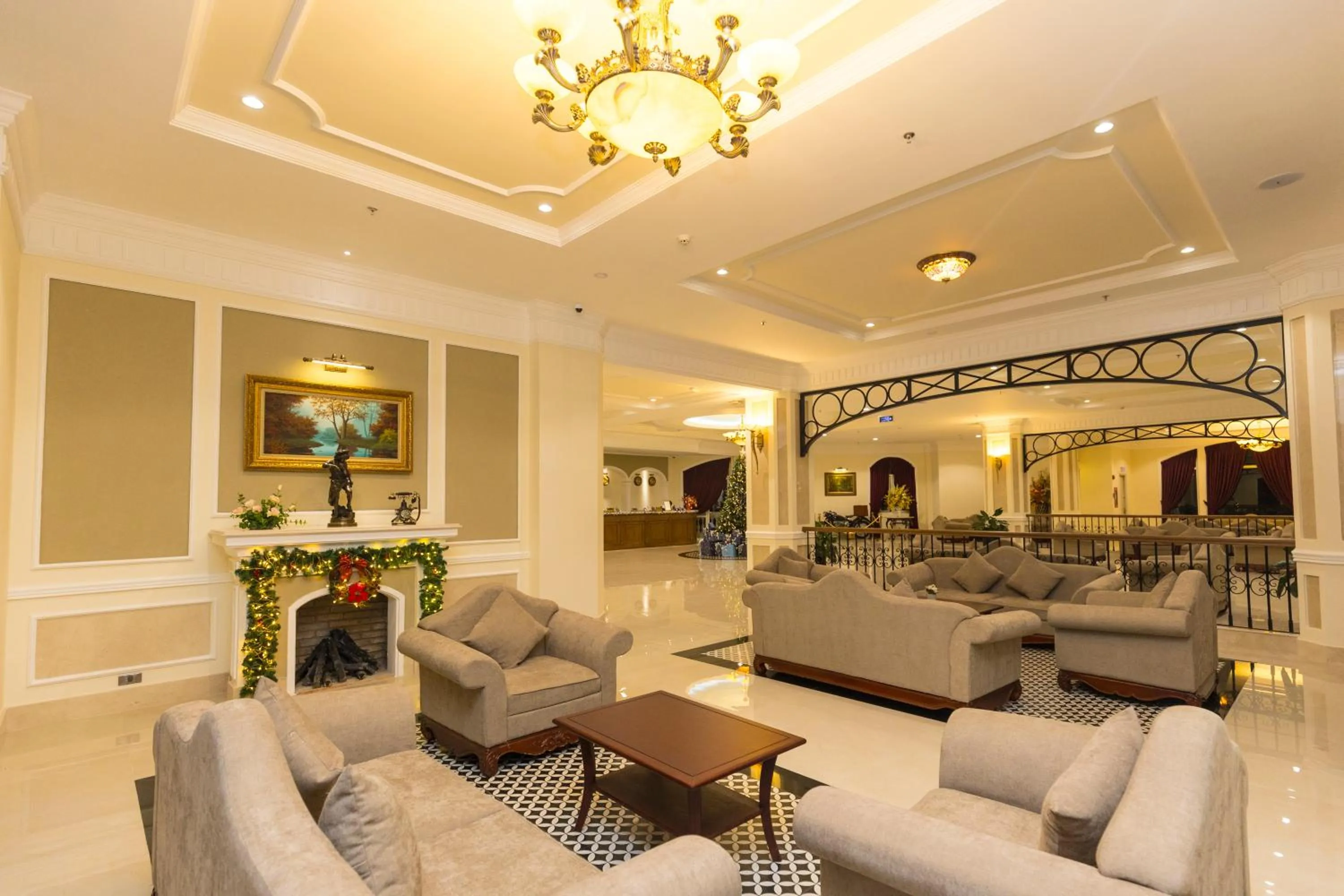 Lobby or reception in CALYSSA HOTELS & VILLAGE