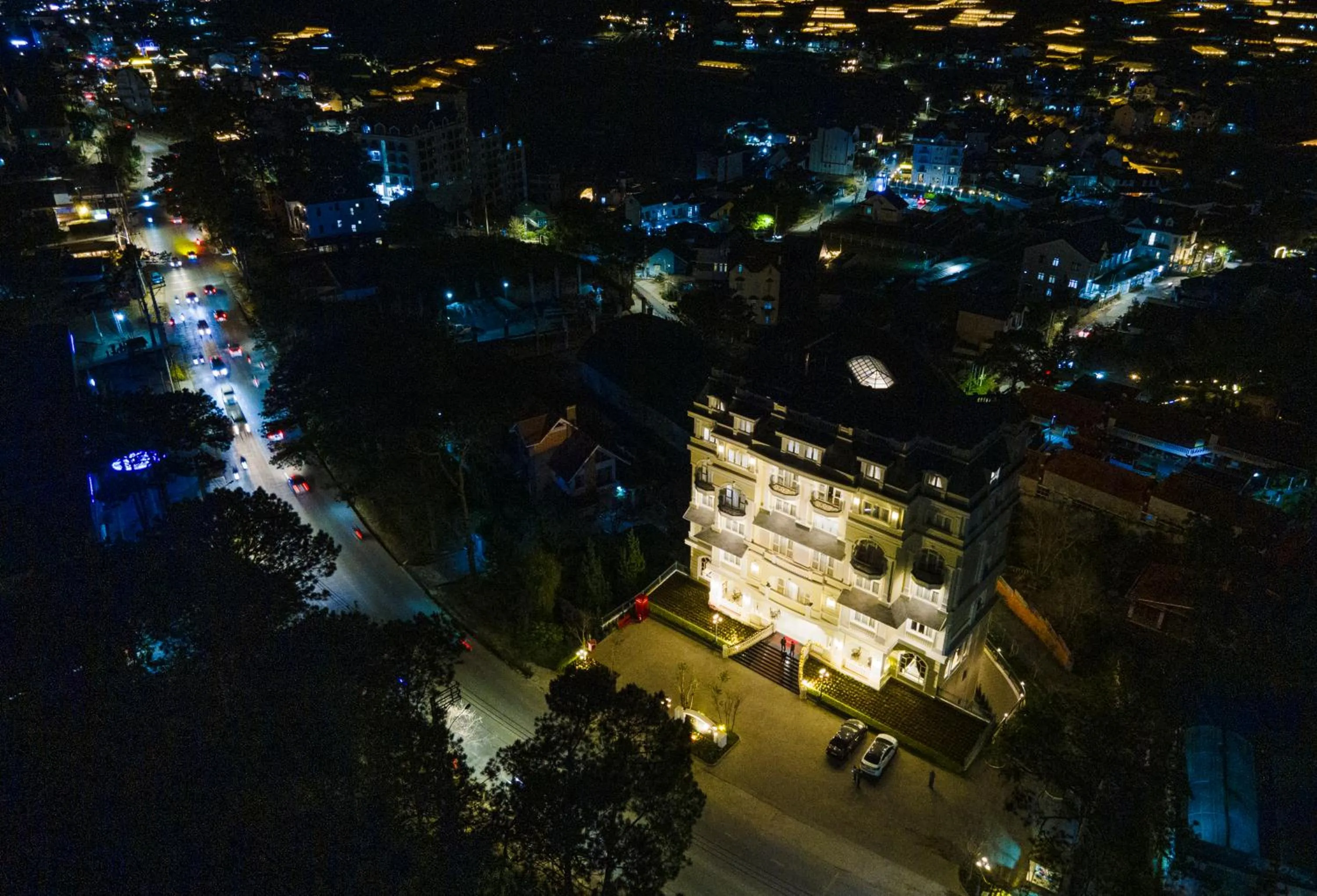Bird's eye view in CALYSSA HOTELS & VILLAGE