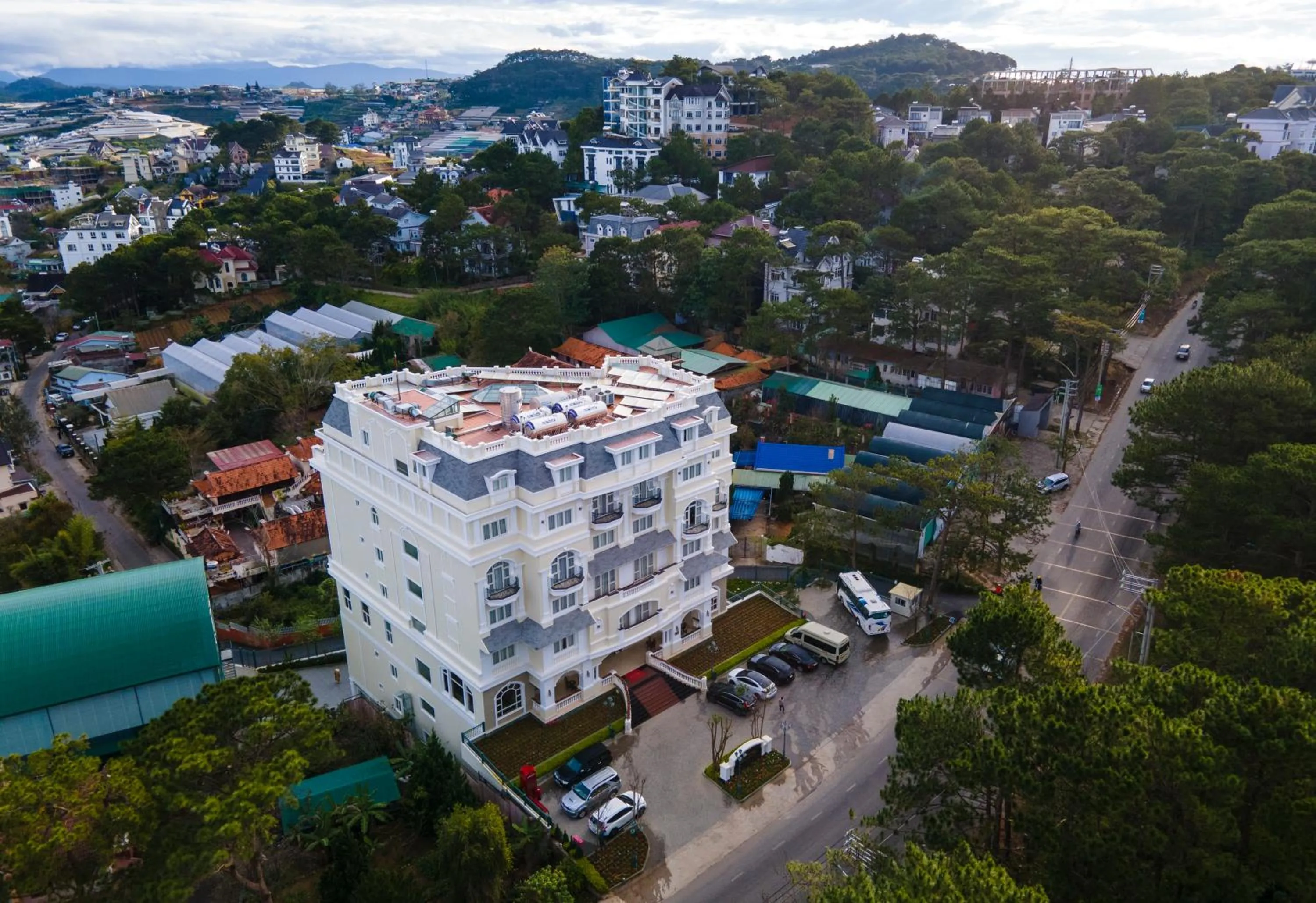 Bird's eye view in CALYSSA HOTELS & VILLAGE