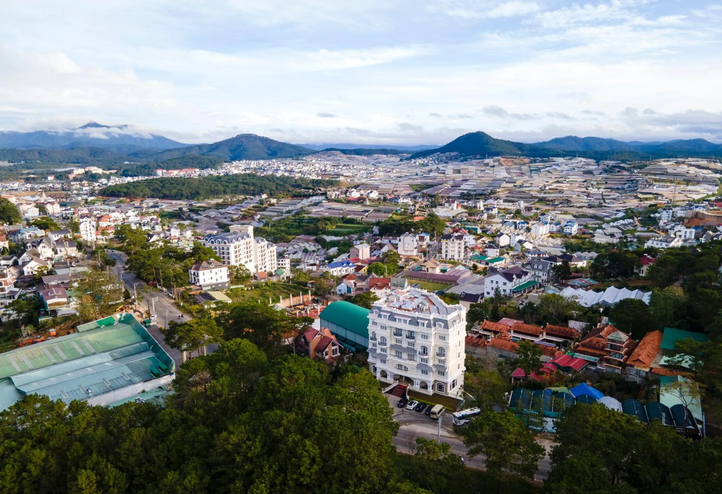 Bird's eye view in CALYSSA HOTELS & VILLAGE