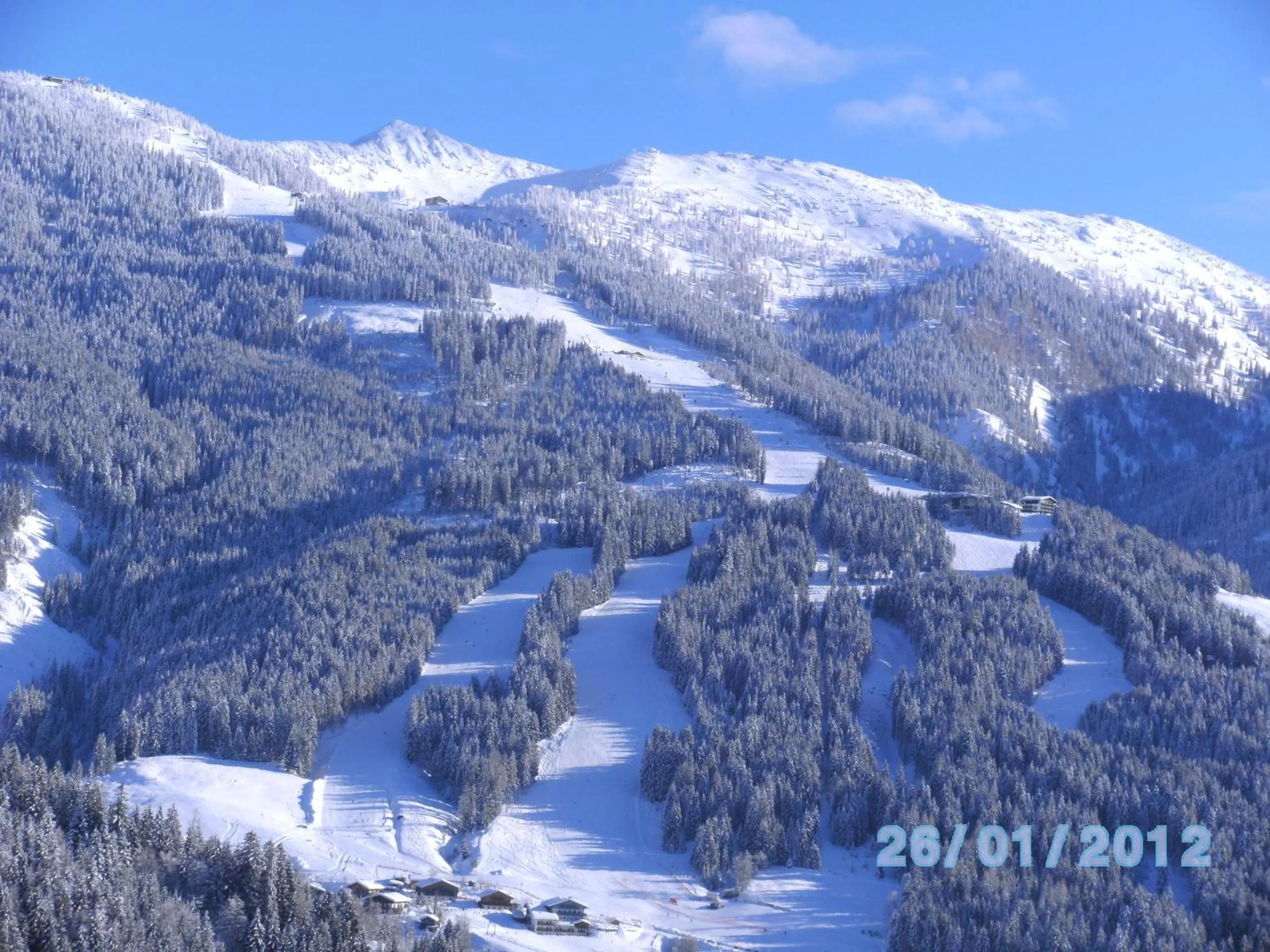 Mountain view in Haus Erika