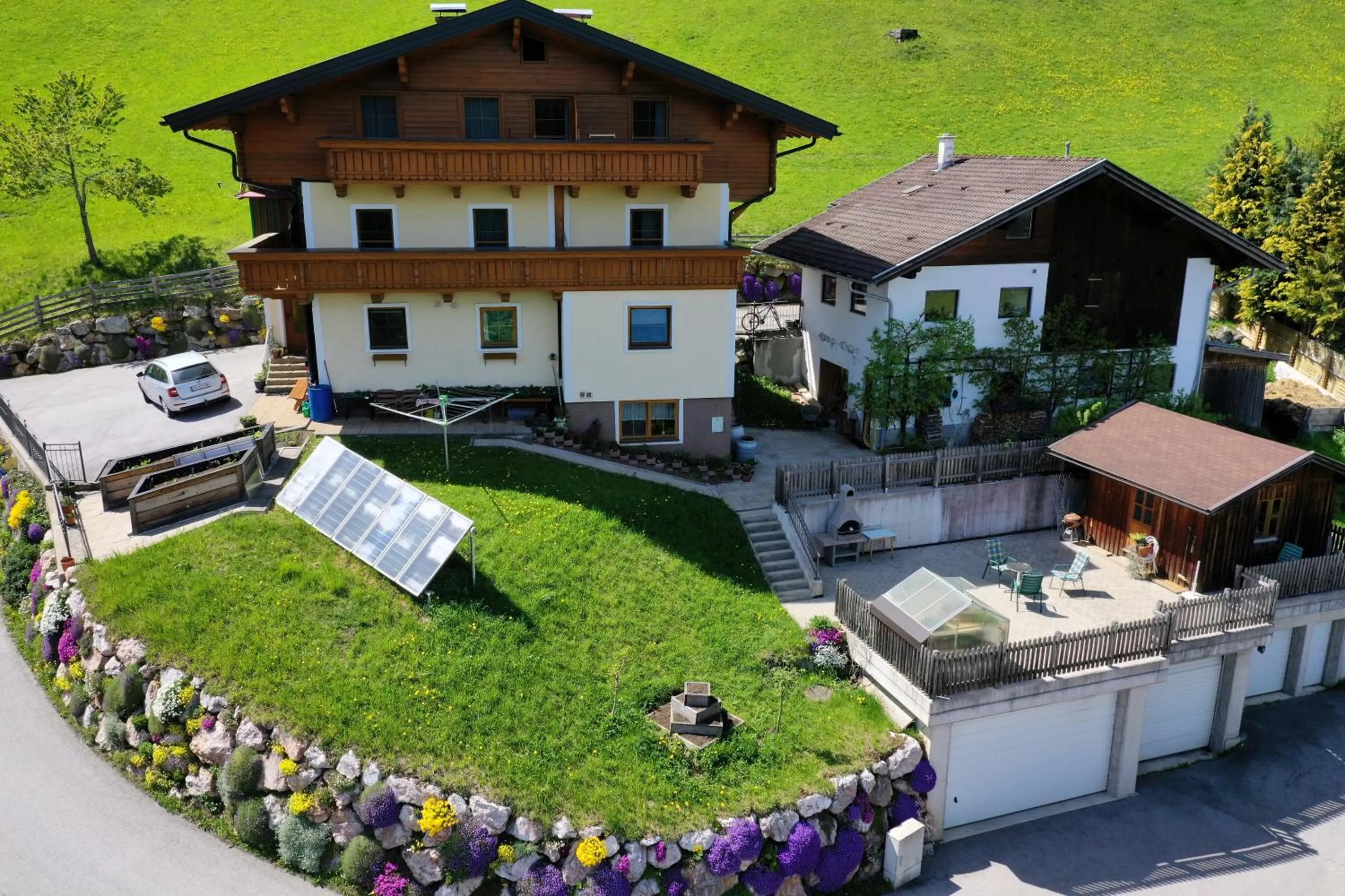 Bird's eye view in Haus Erika