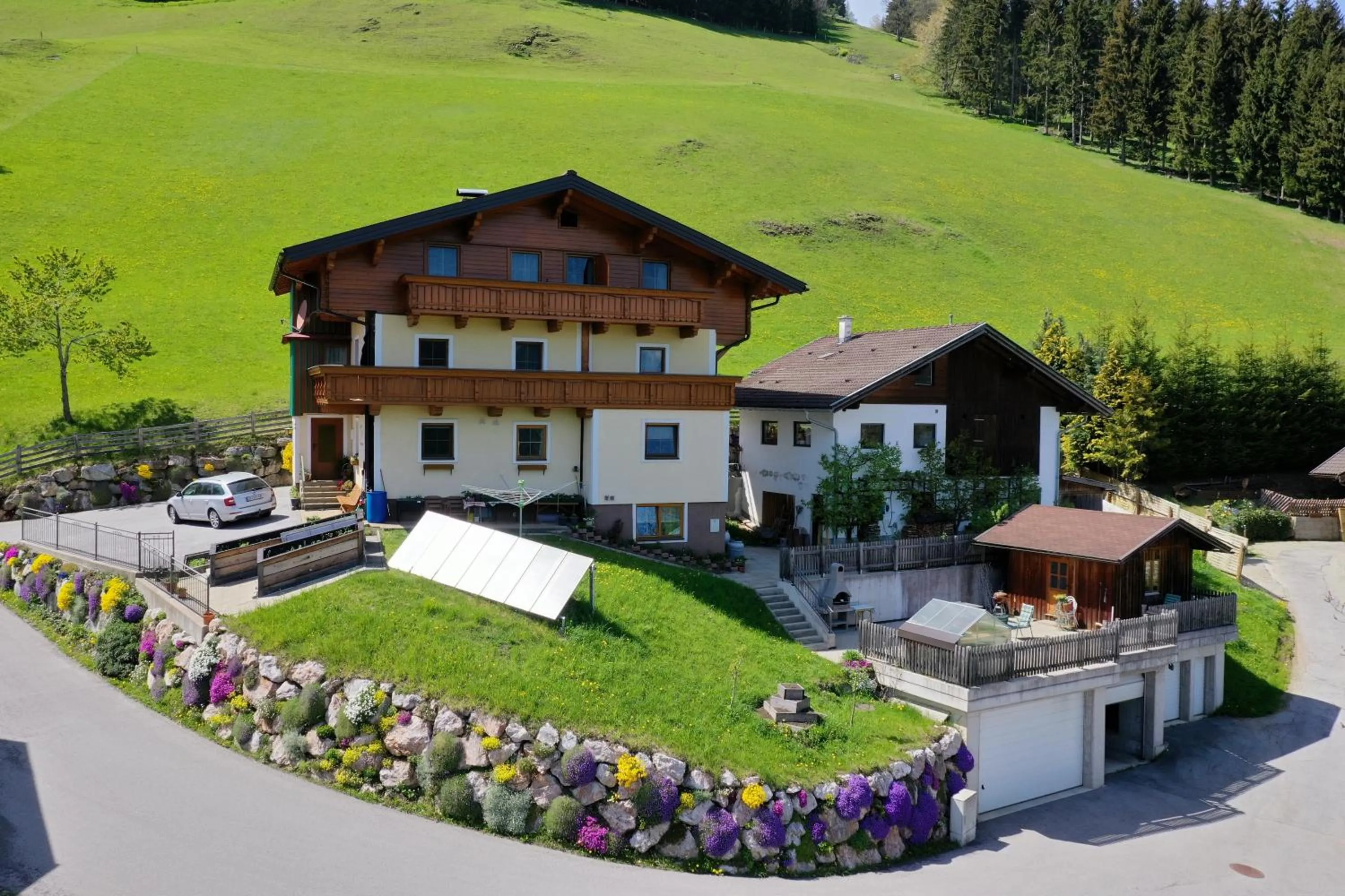 Bird's eye view in Haus Erika