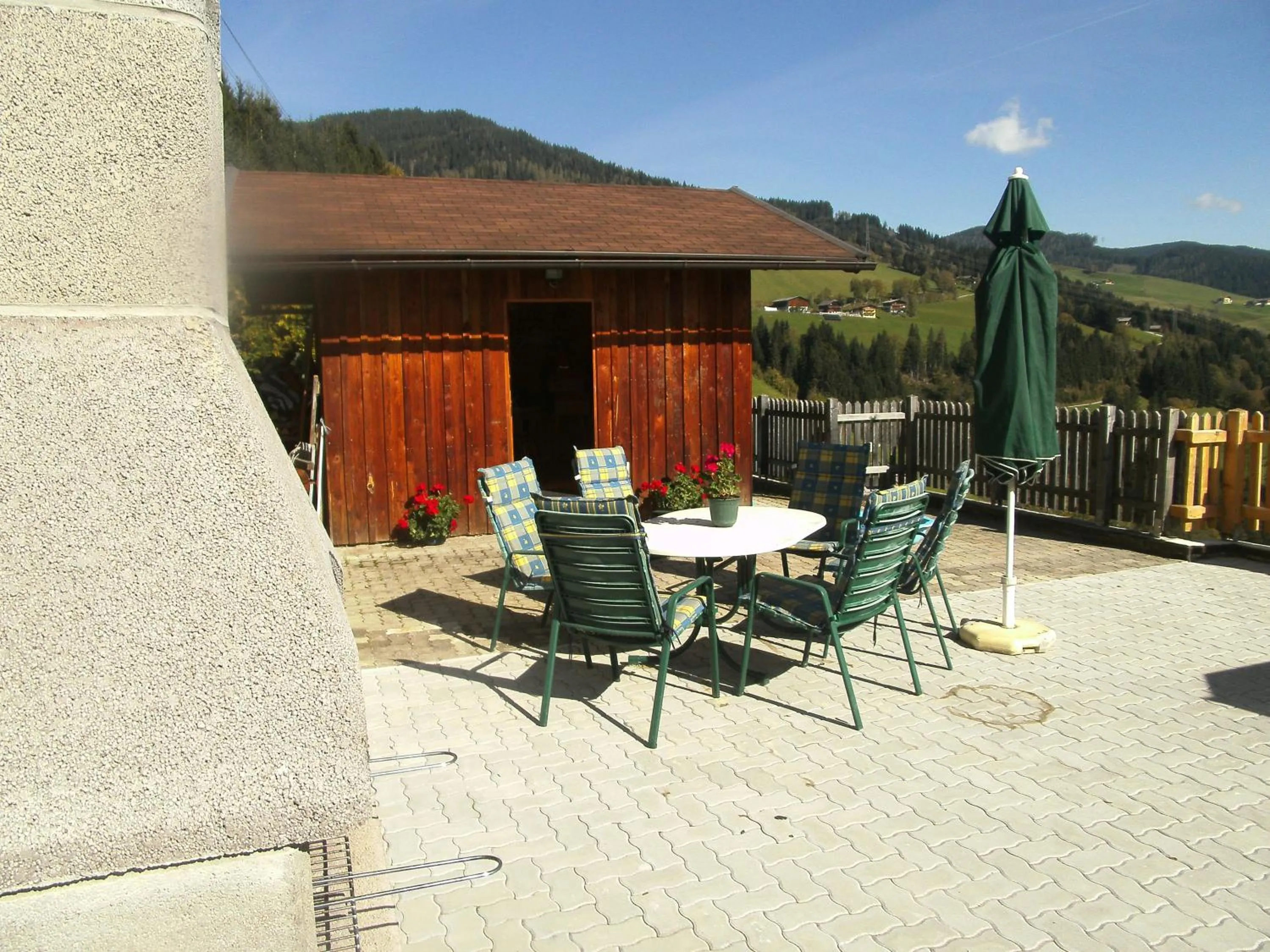 Balcony/Terrace in Haus Erika