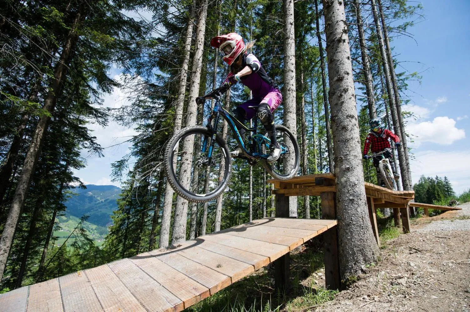 Cycling in Haus Erika