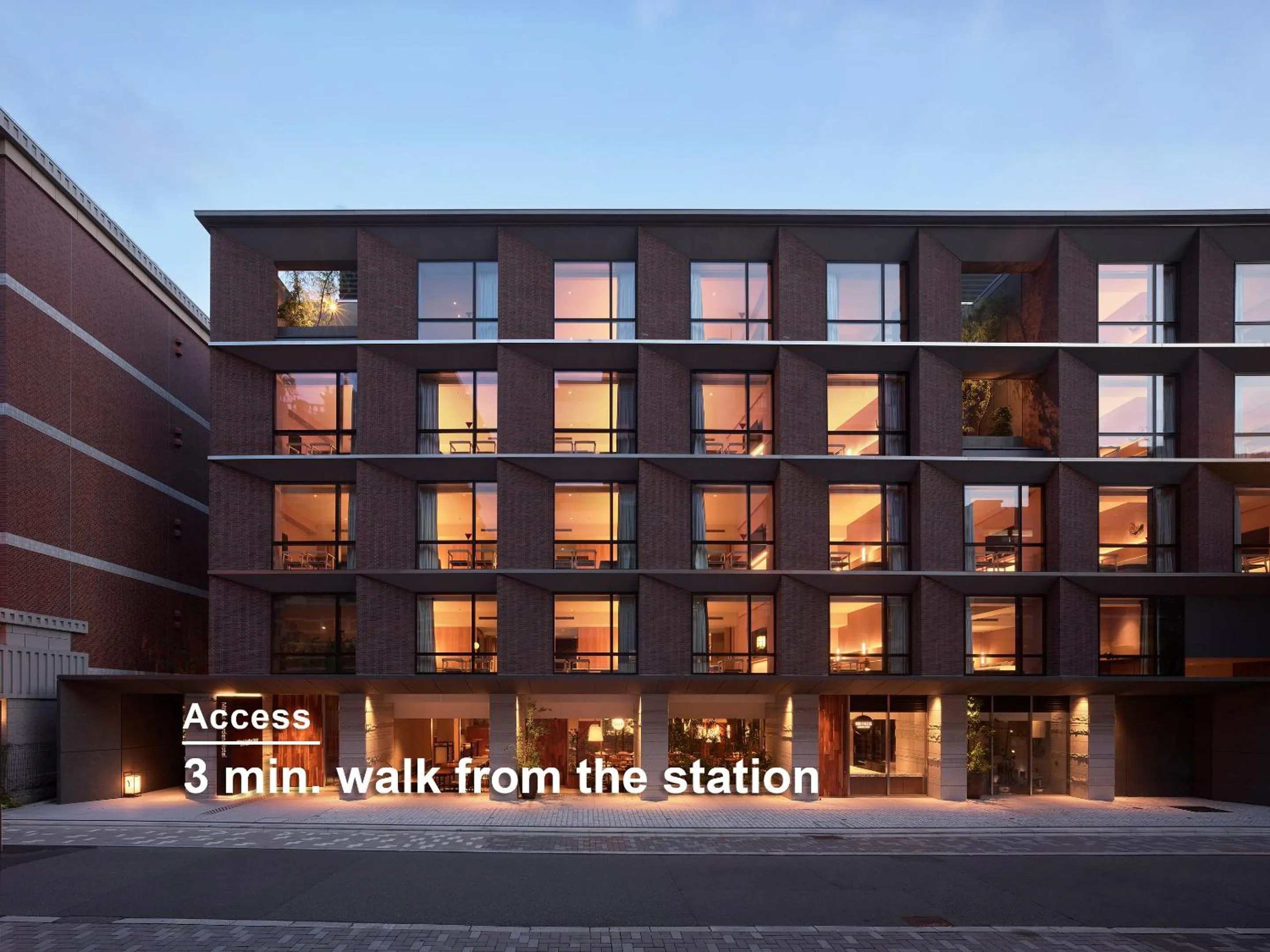 Property building in Mitsui Garden Hotel Kyoto Sanjo PREMIER