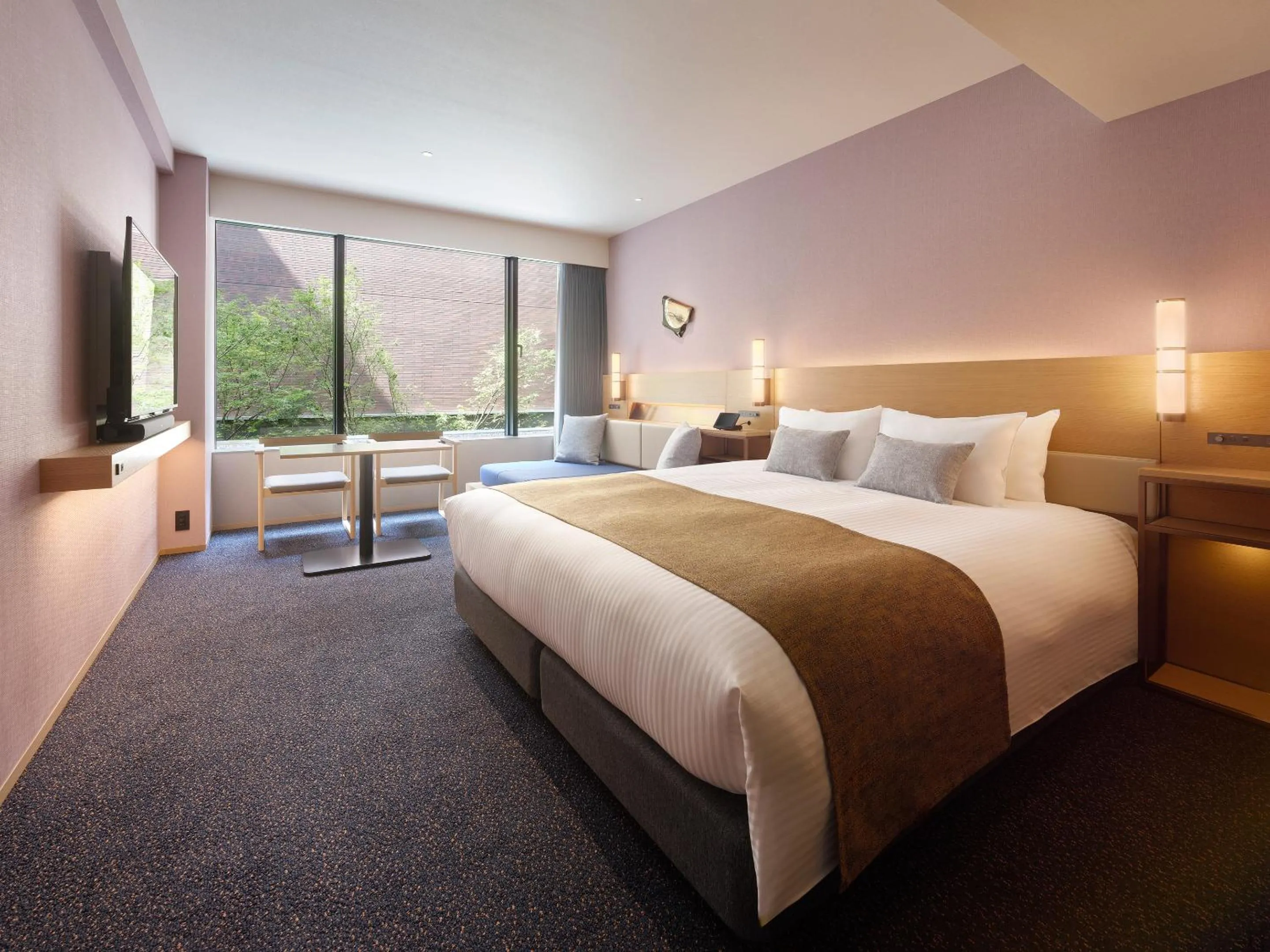 Photo of the whole room, Bed in Mitsui Garden Hotel Kyoto Sanjo PREMIER