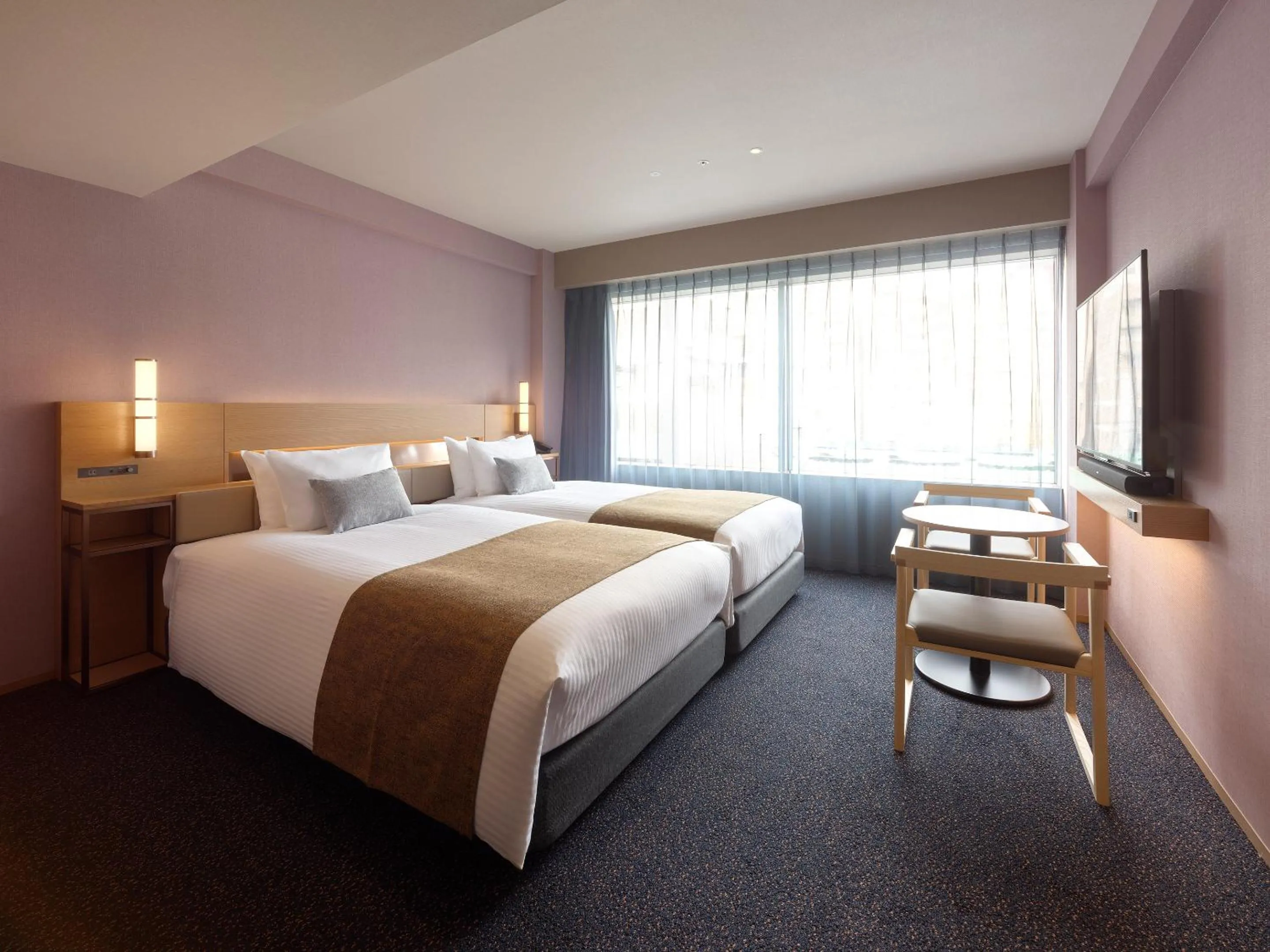 Photo of the whole room, Bed in Mitsui Garden Hotel Kyoto Sanjo PREMIER