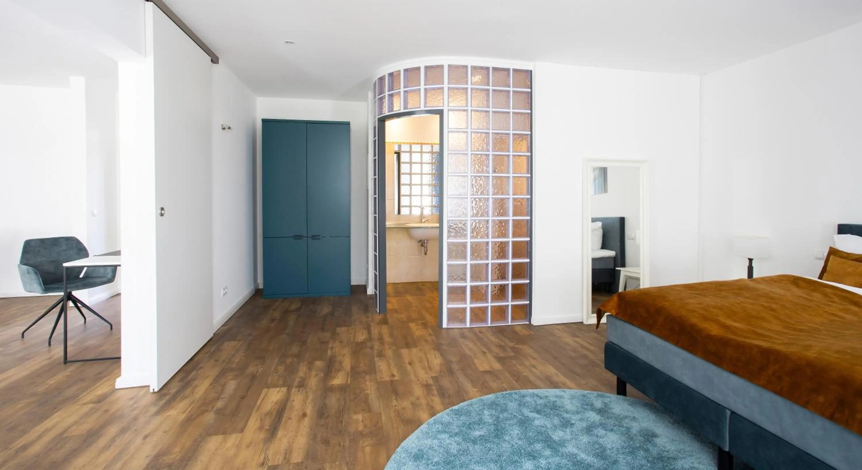 Photo of the whole room, Bed in Hof Sonnentau