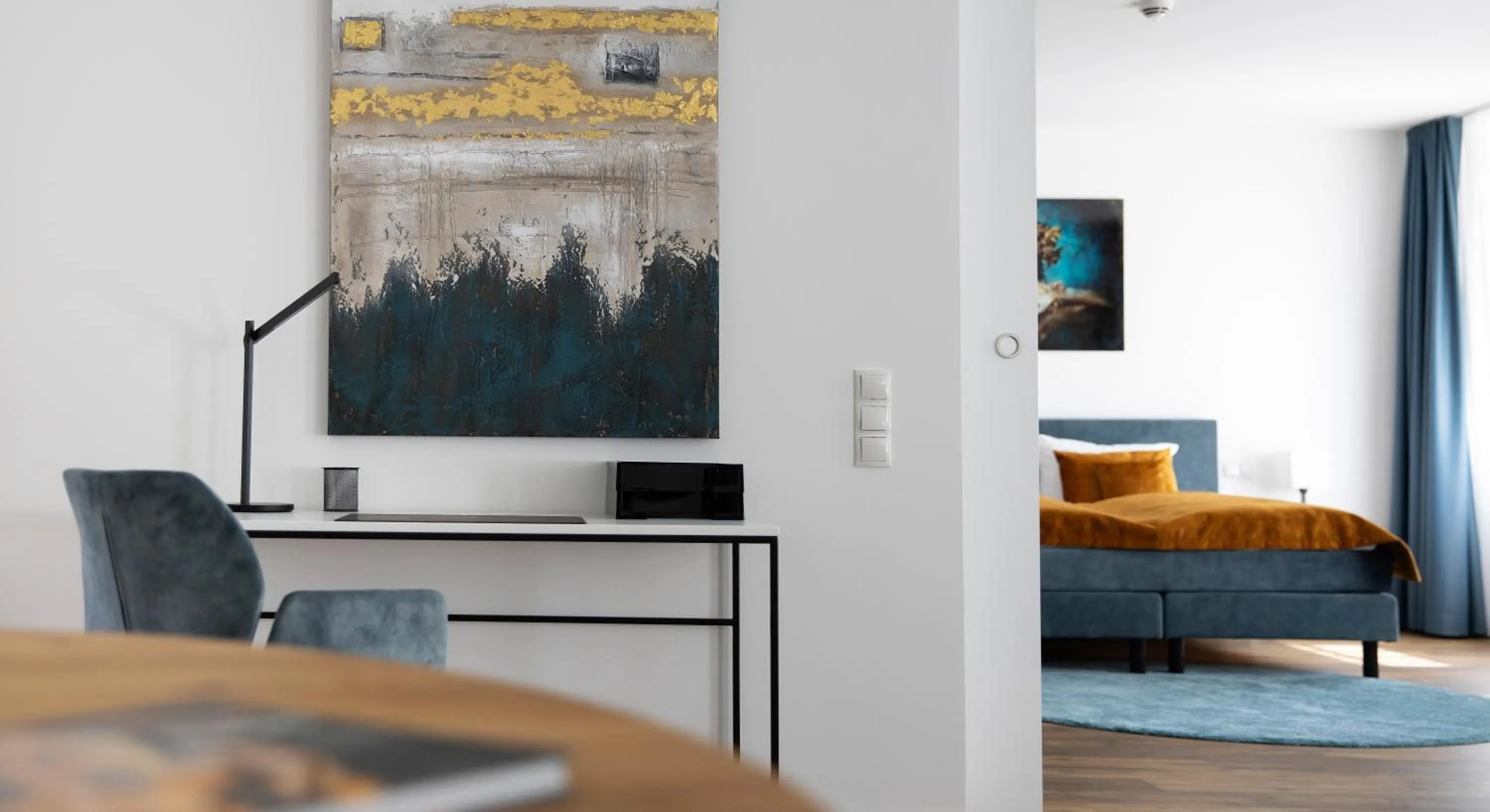 Photo of the whole room, Bed in Hof Sonnentau