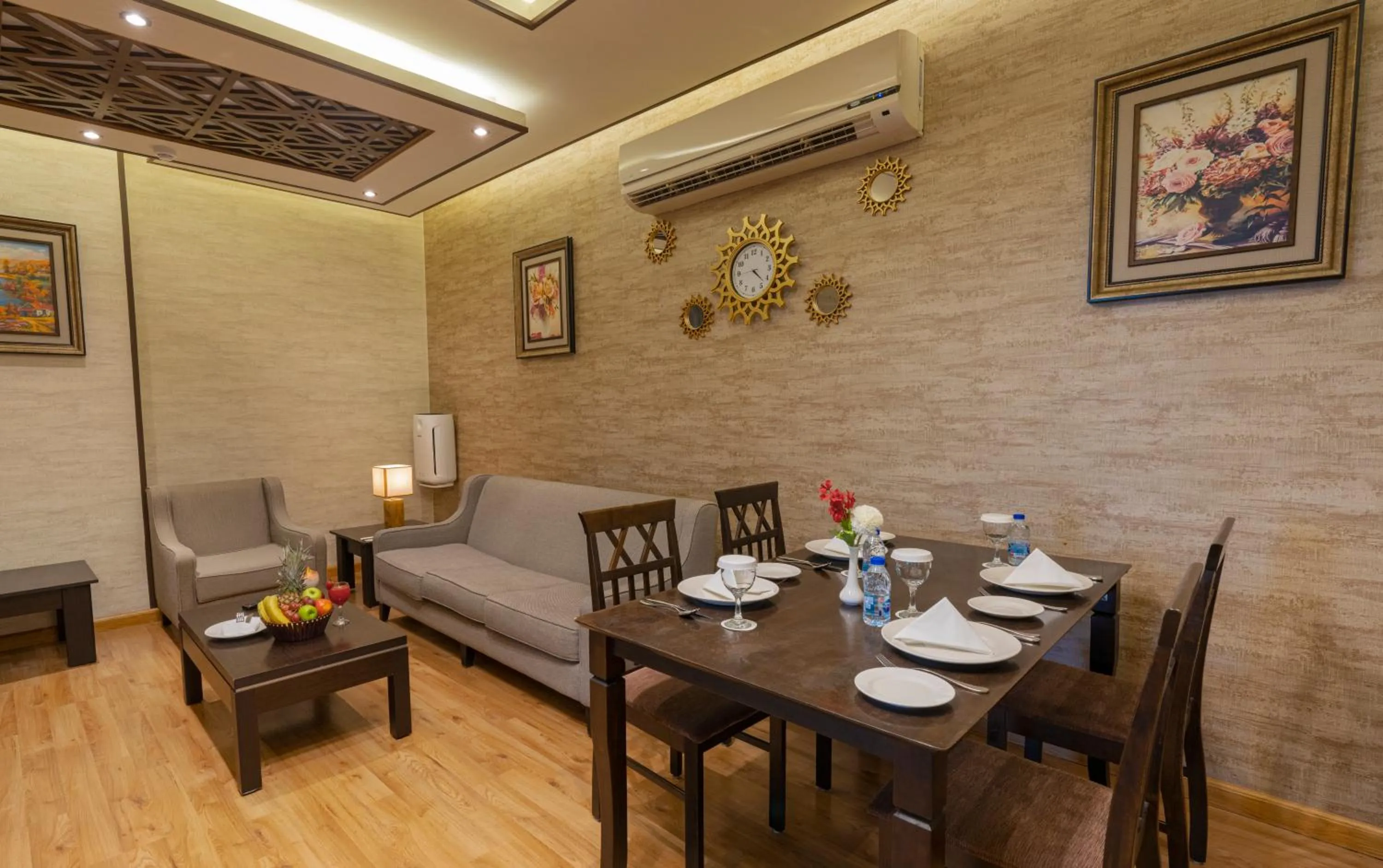 Living room in شقق بلاتينيوم السبعين للشقق المخدومة