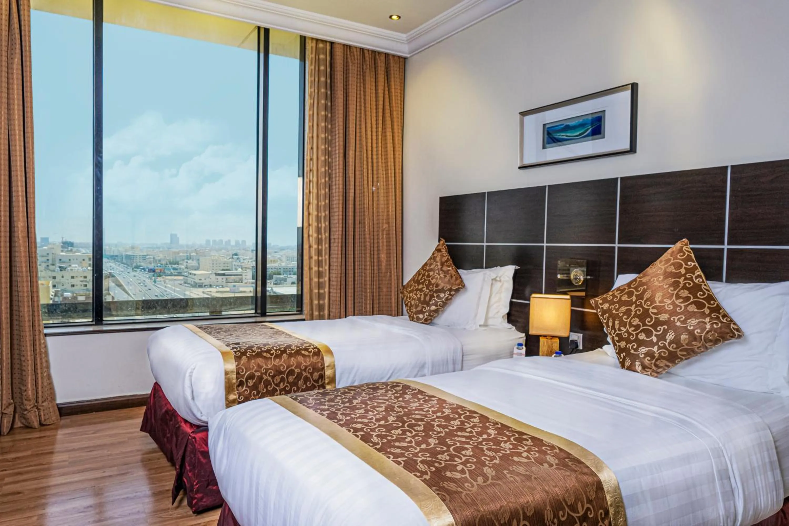 Bedroom in شقق بلاتينيوم السبعين للشقق المخدومة