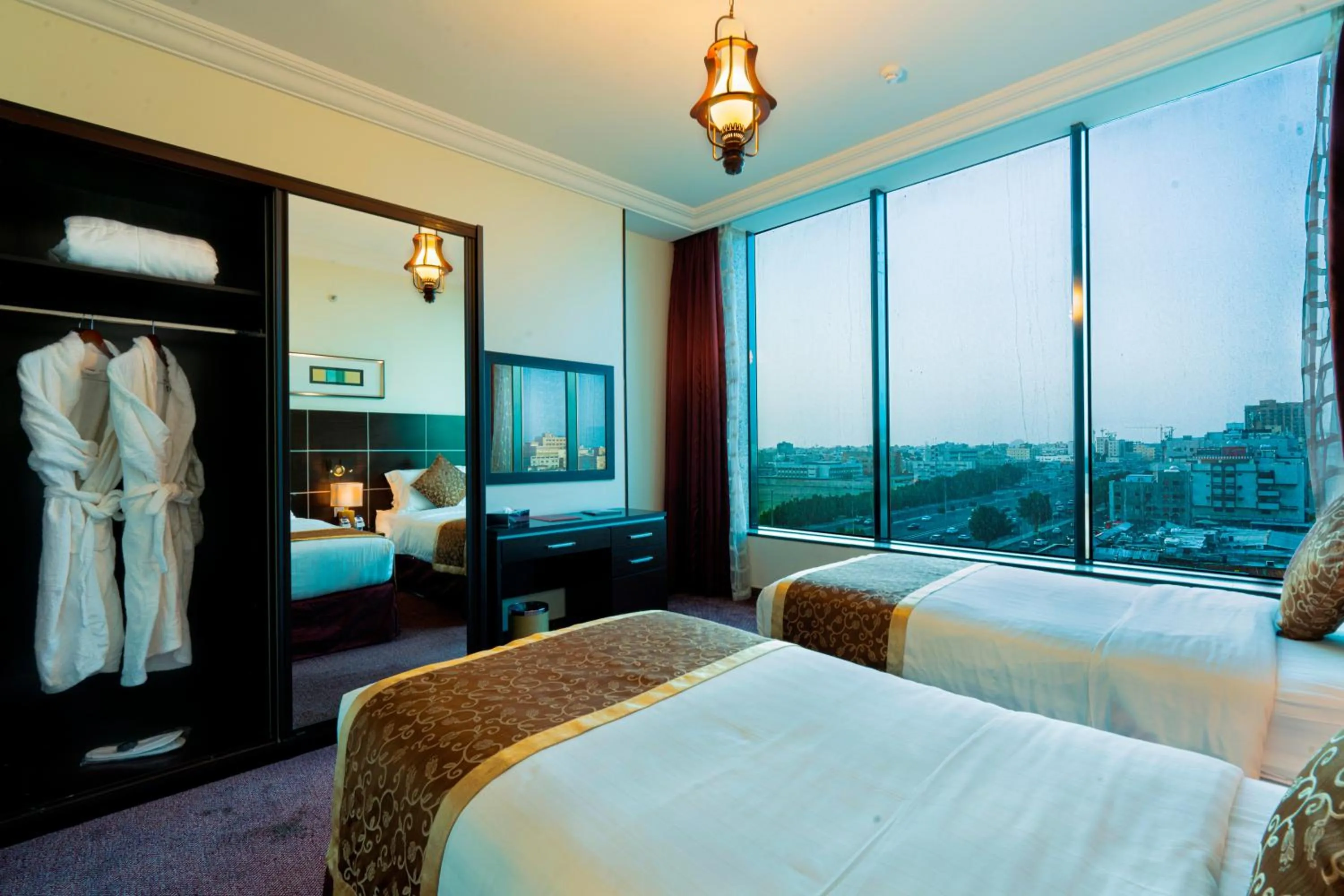 Bedroom in شقق بلاتينيوم السبعين للشقق المخدومة