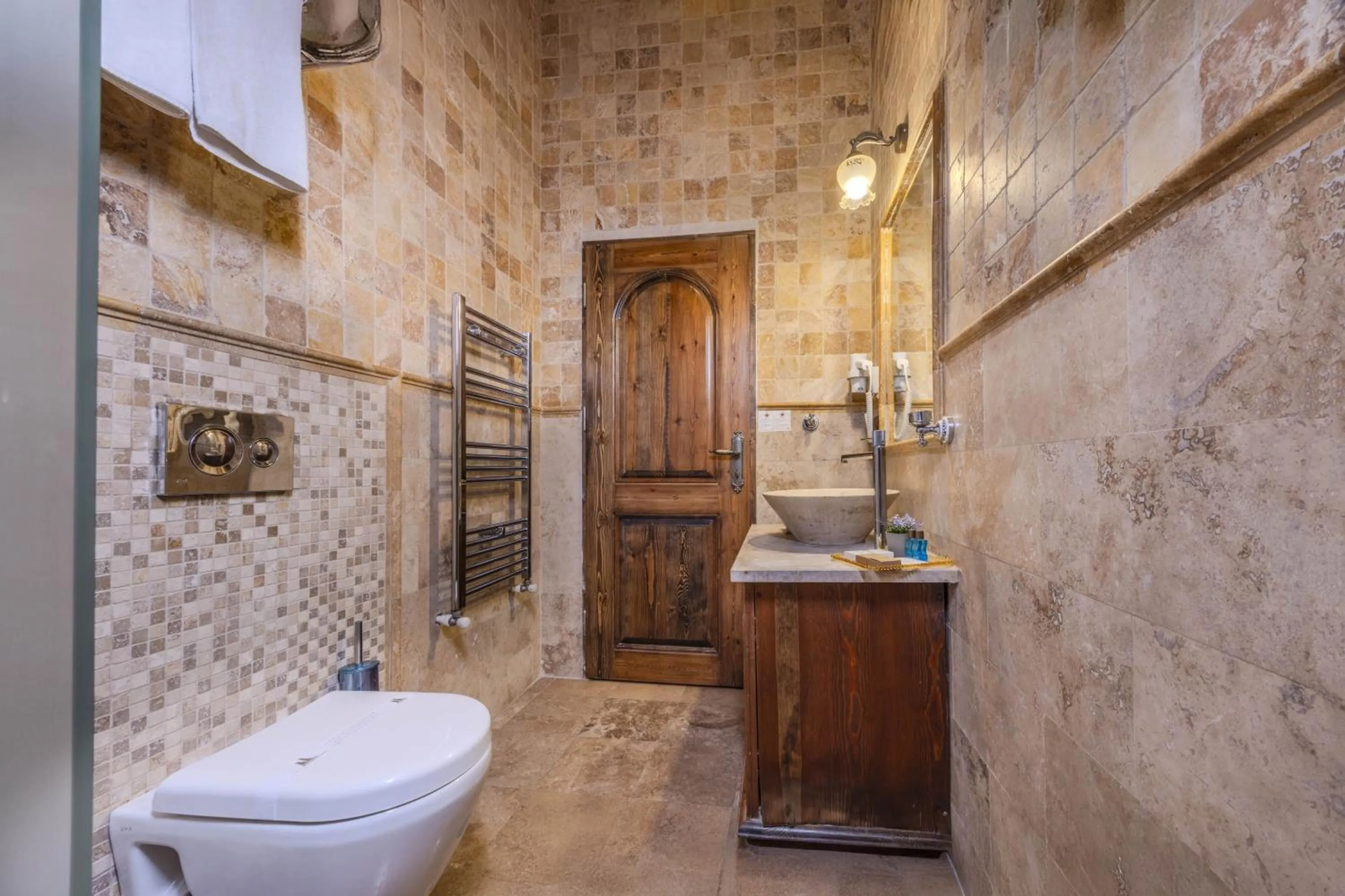 Shower in Cappadocia Inn Cave Hotel