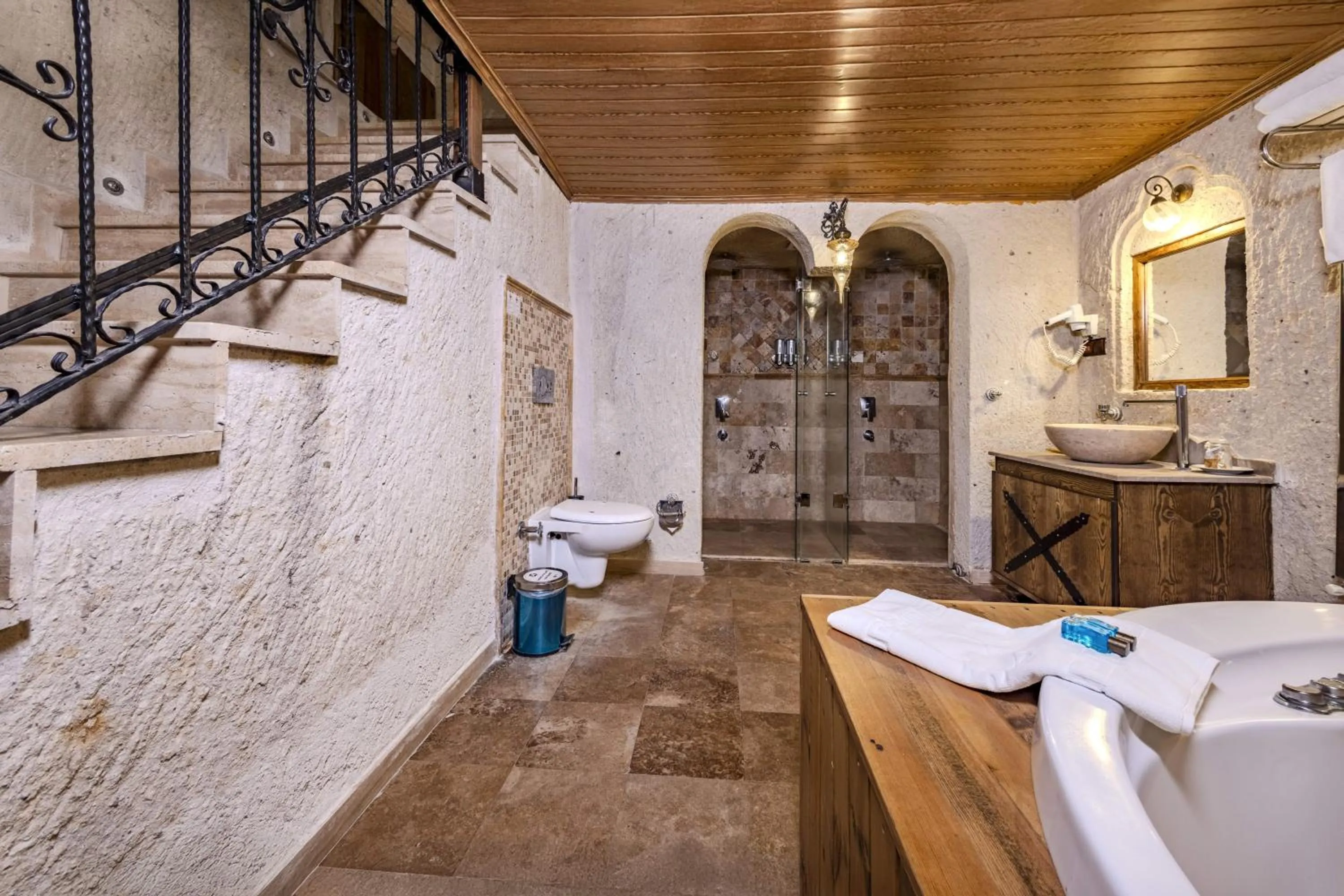 Bathroom in Cappadocia Inn Cave Hotel