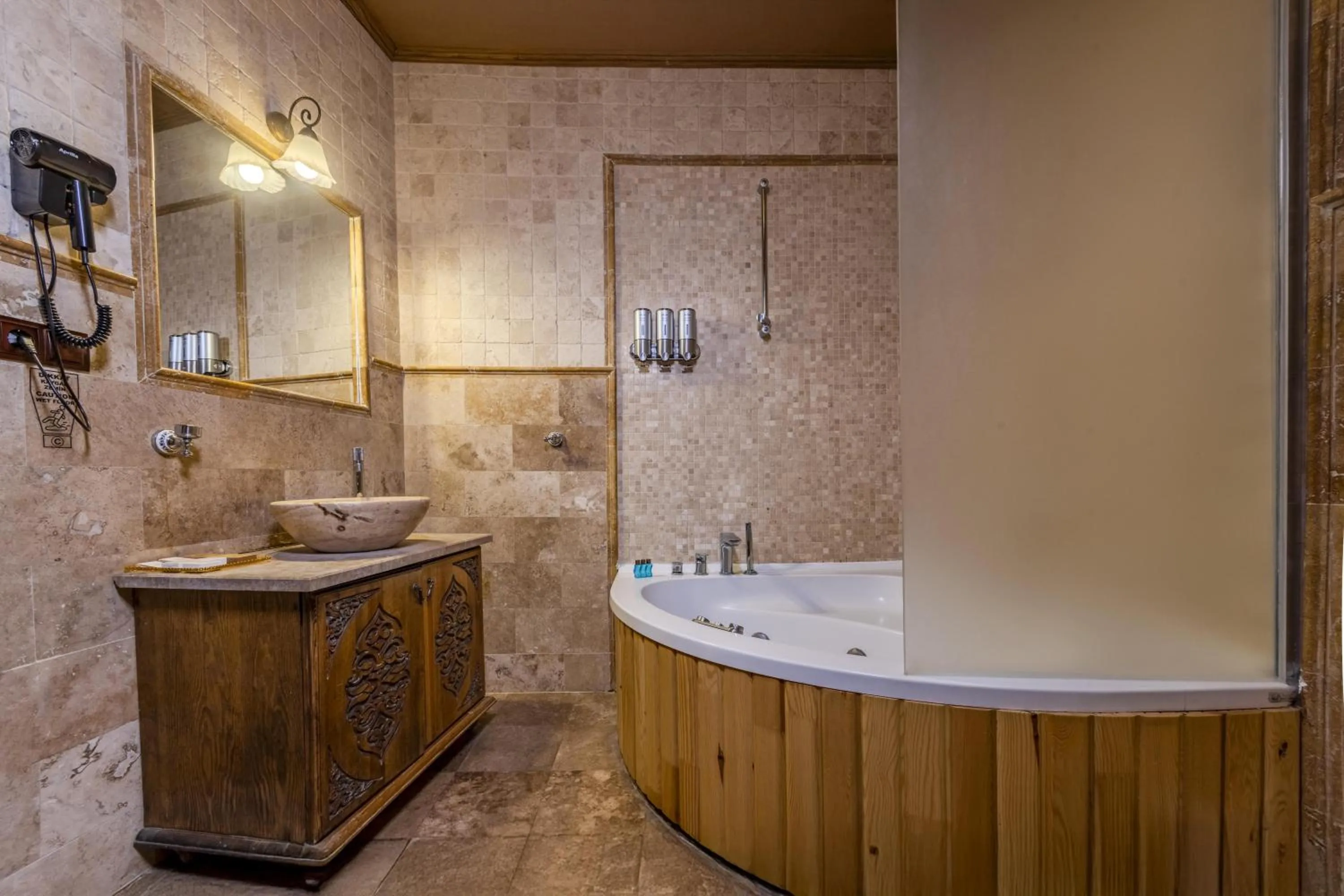 Bathroom in Cappadocia Inn Cave Hotel
