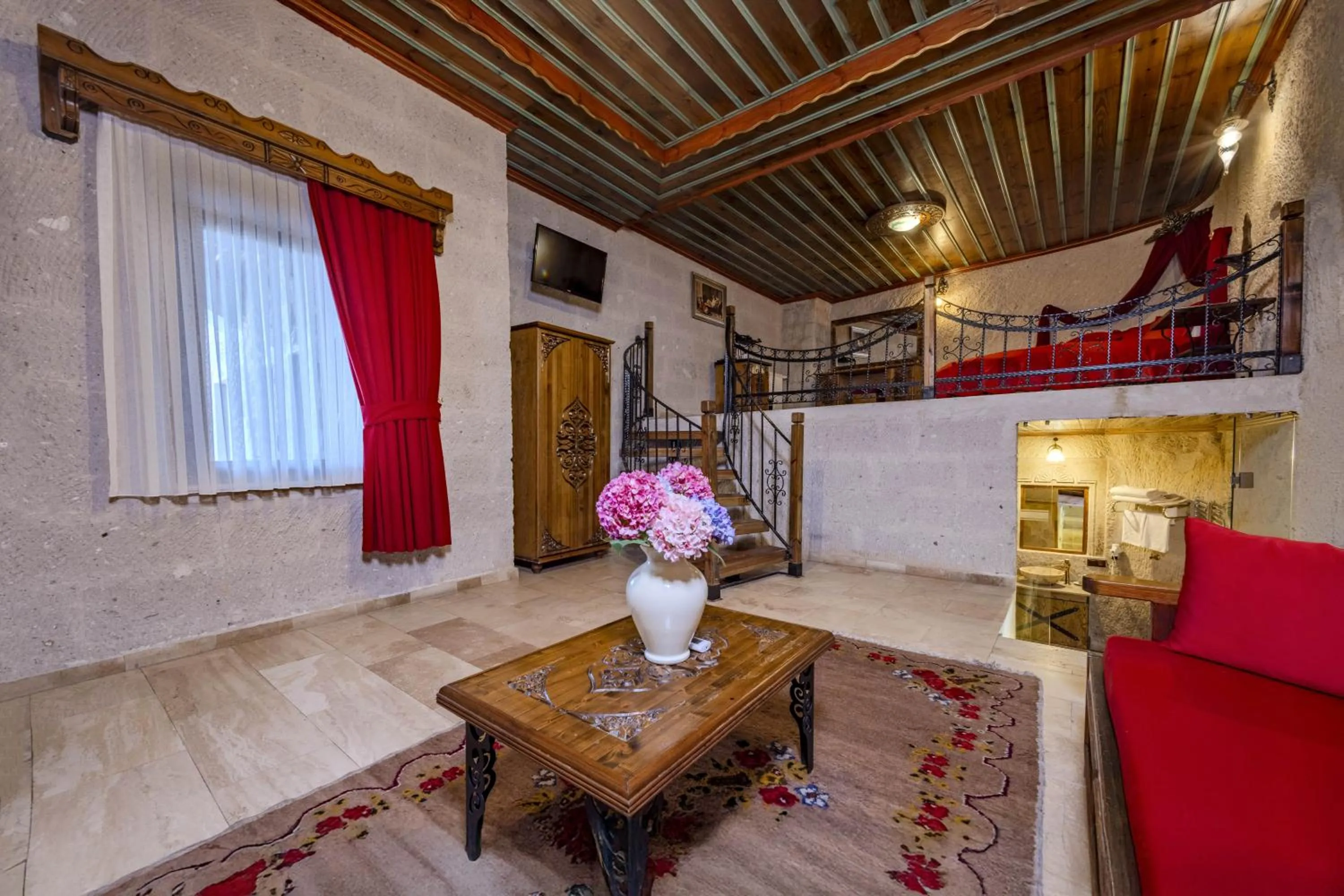 Living room in Cappadocia Inn Cave Hotel
