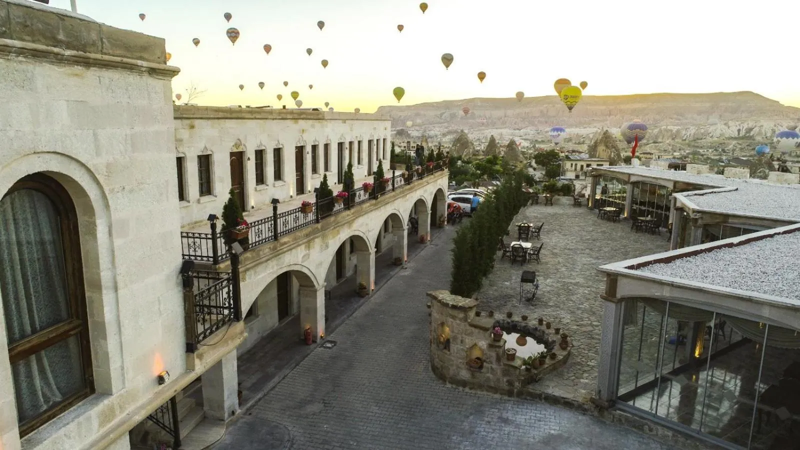 Balcony/Terrace in Cappadocia Inn Cave Hotel