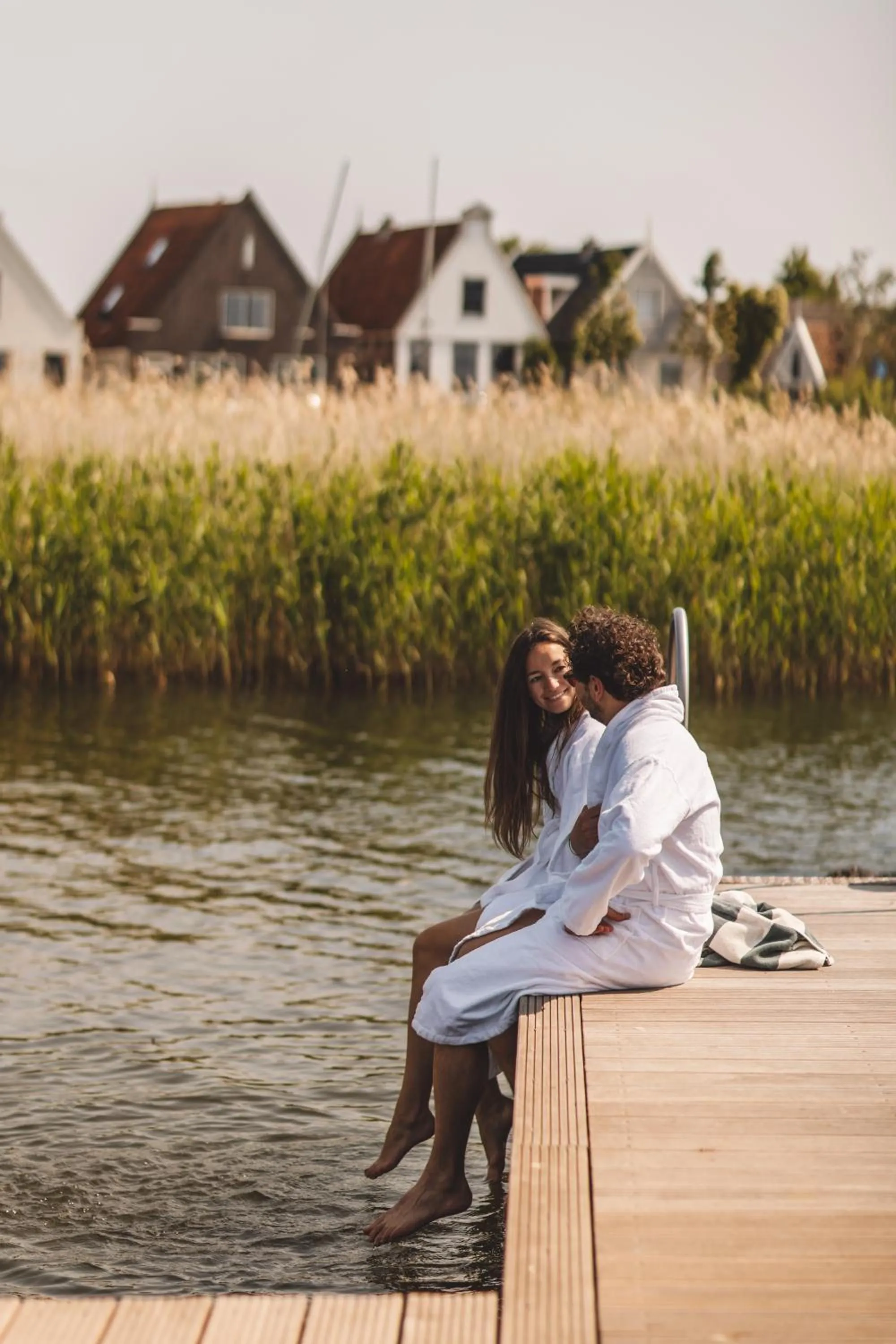 Natural landscape in De Durgerdam, Amsterdam