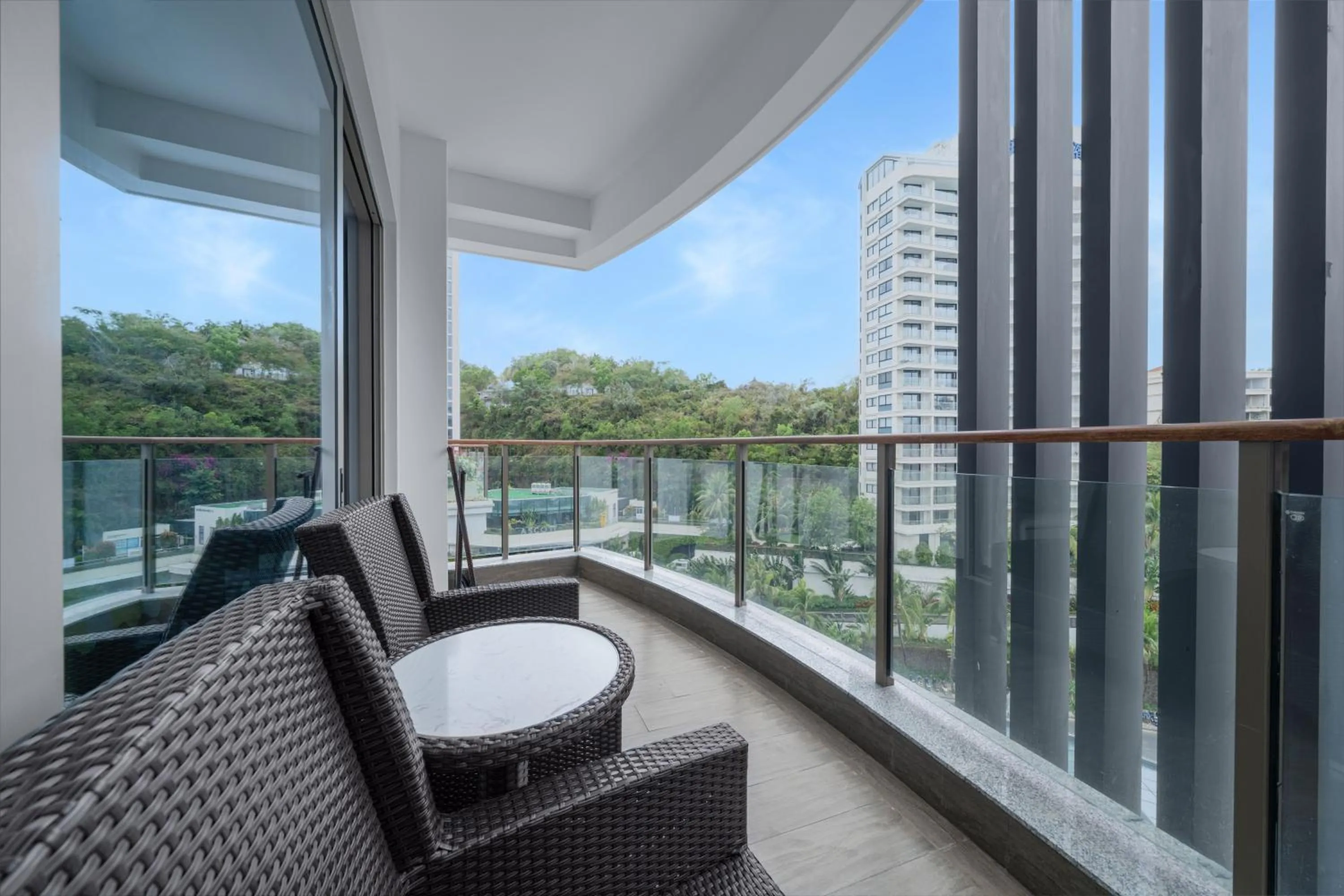 Balcony/Terrace in Sanya Junji Seaview Hotel