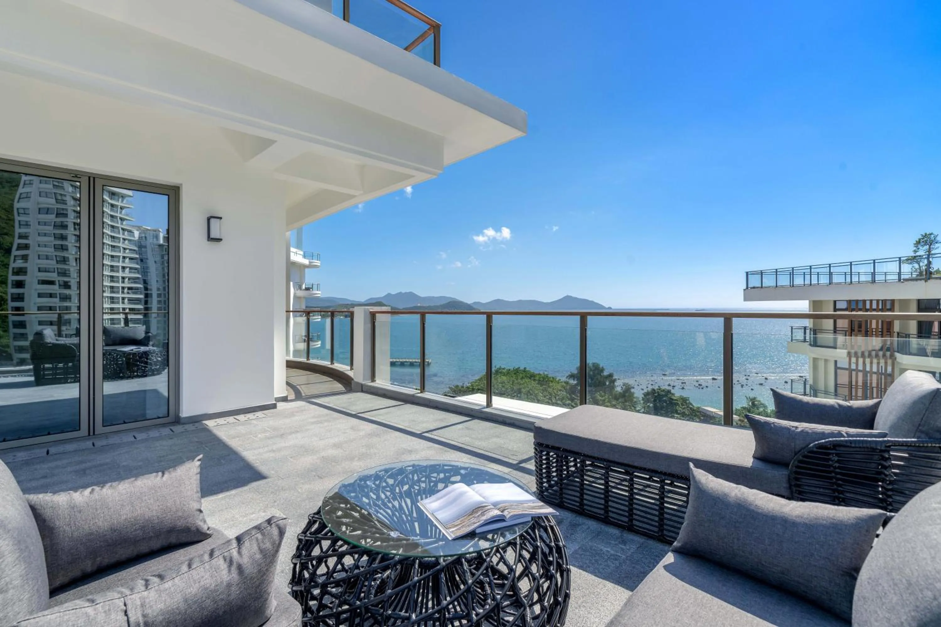 Balcony/Terrace in Sanya Junji Seaview Hotel