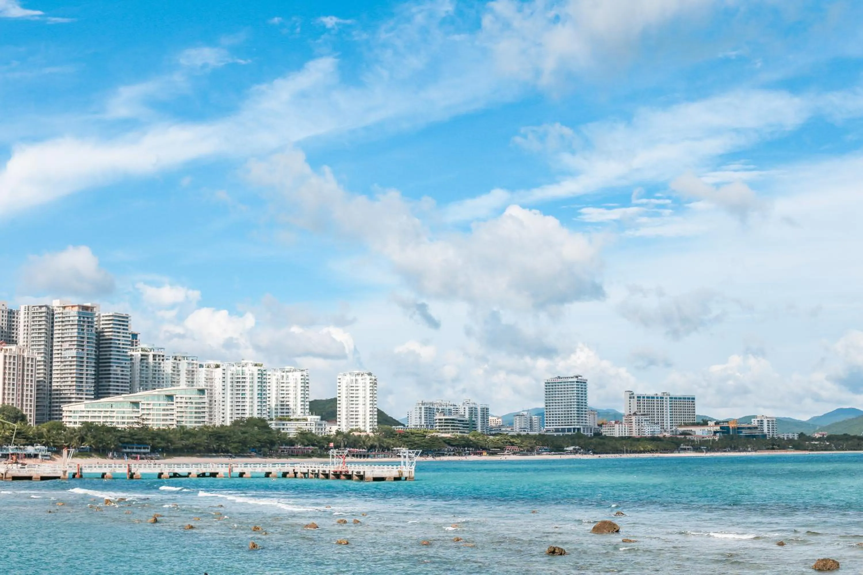 Beach in Sanya Junji Seaview Hotel