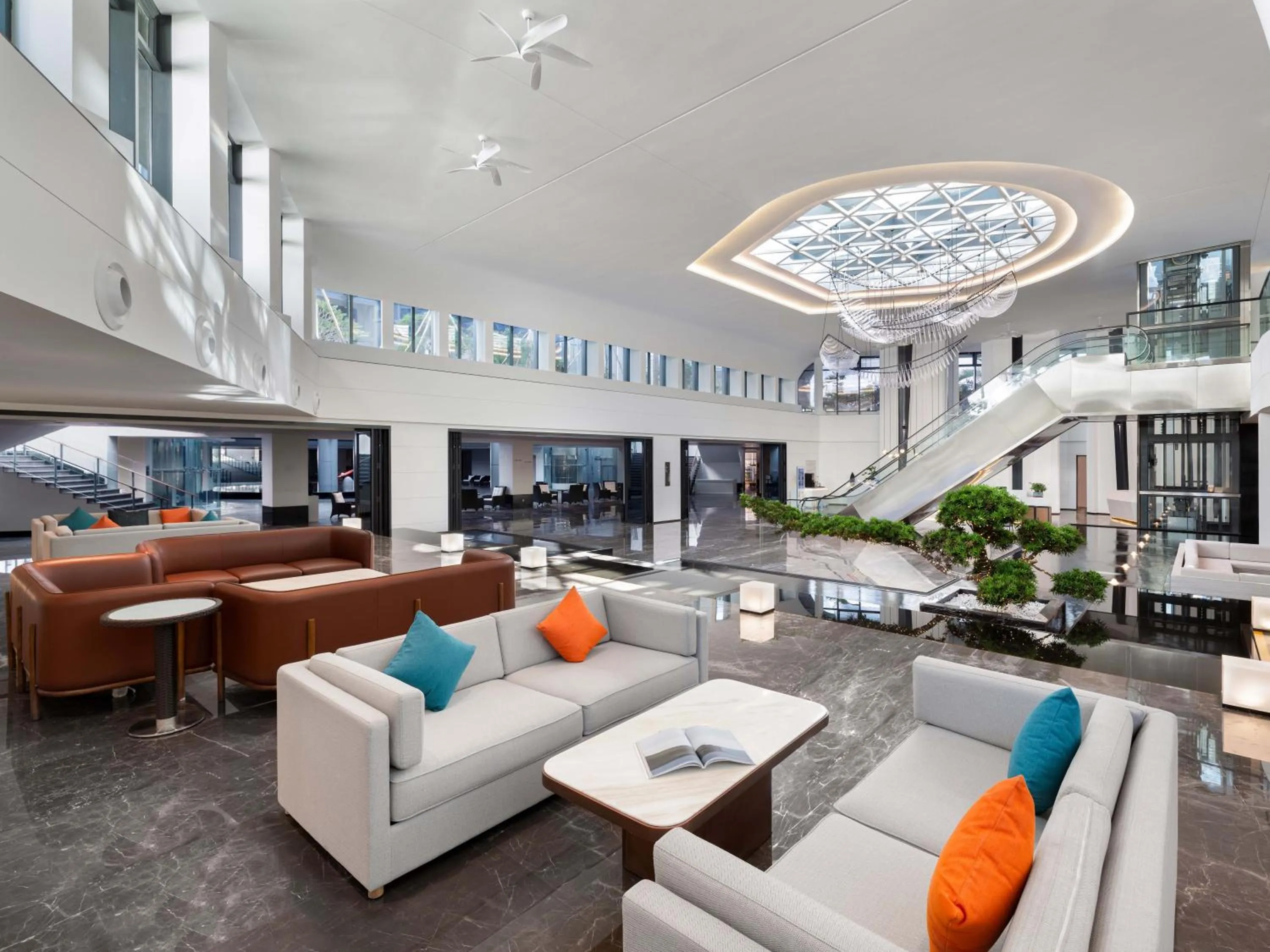 Lobby or reception in Sanya Junji Seaview Hotel