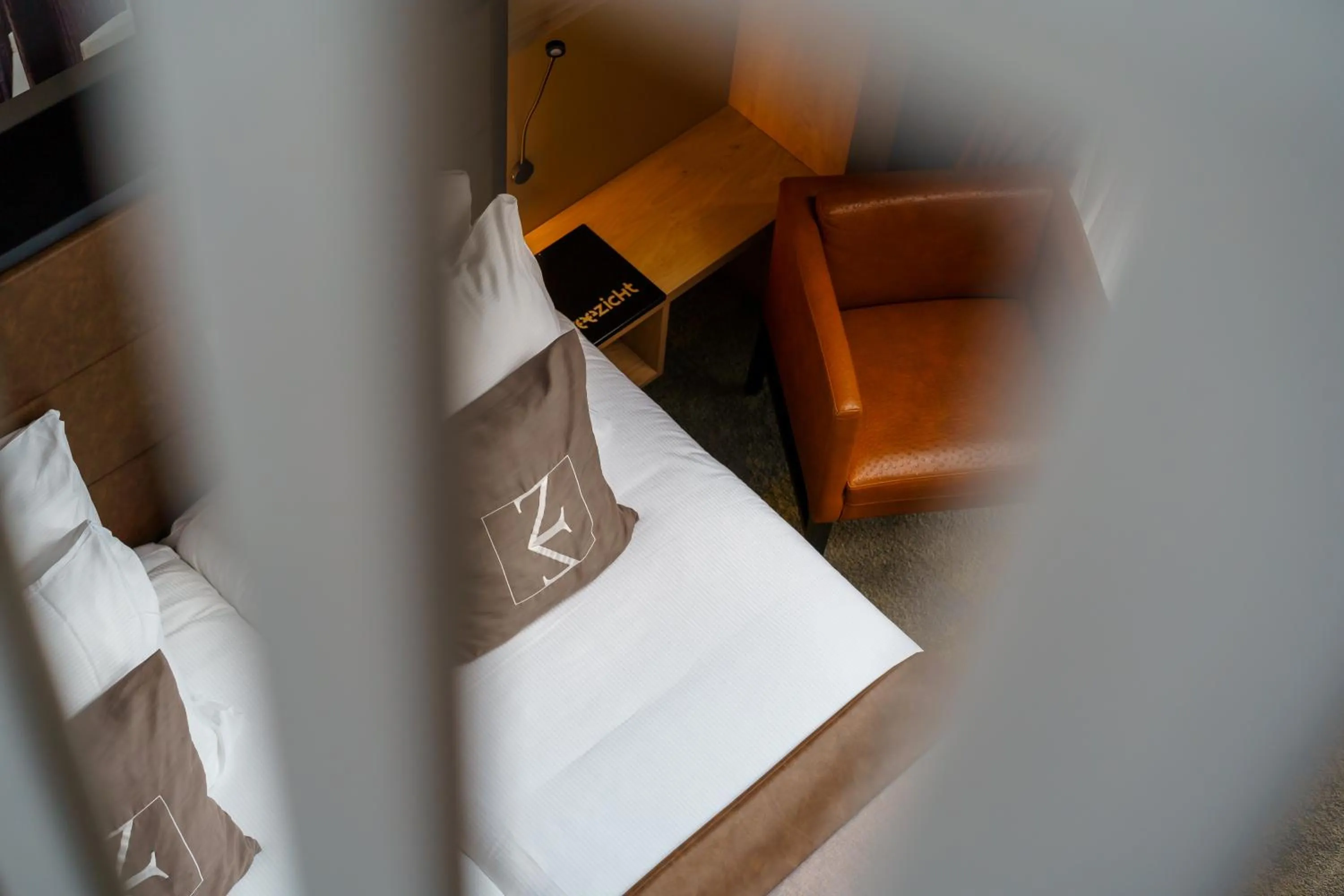 Bed in Hotel Zeezicht