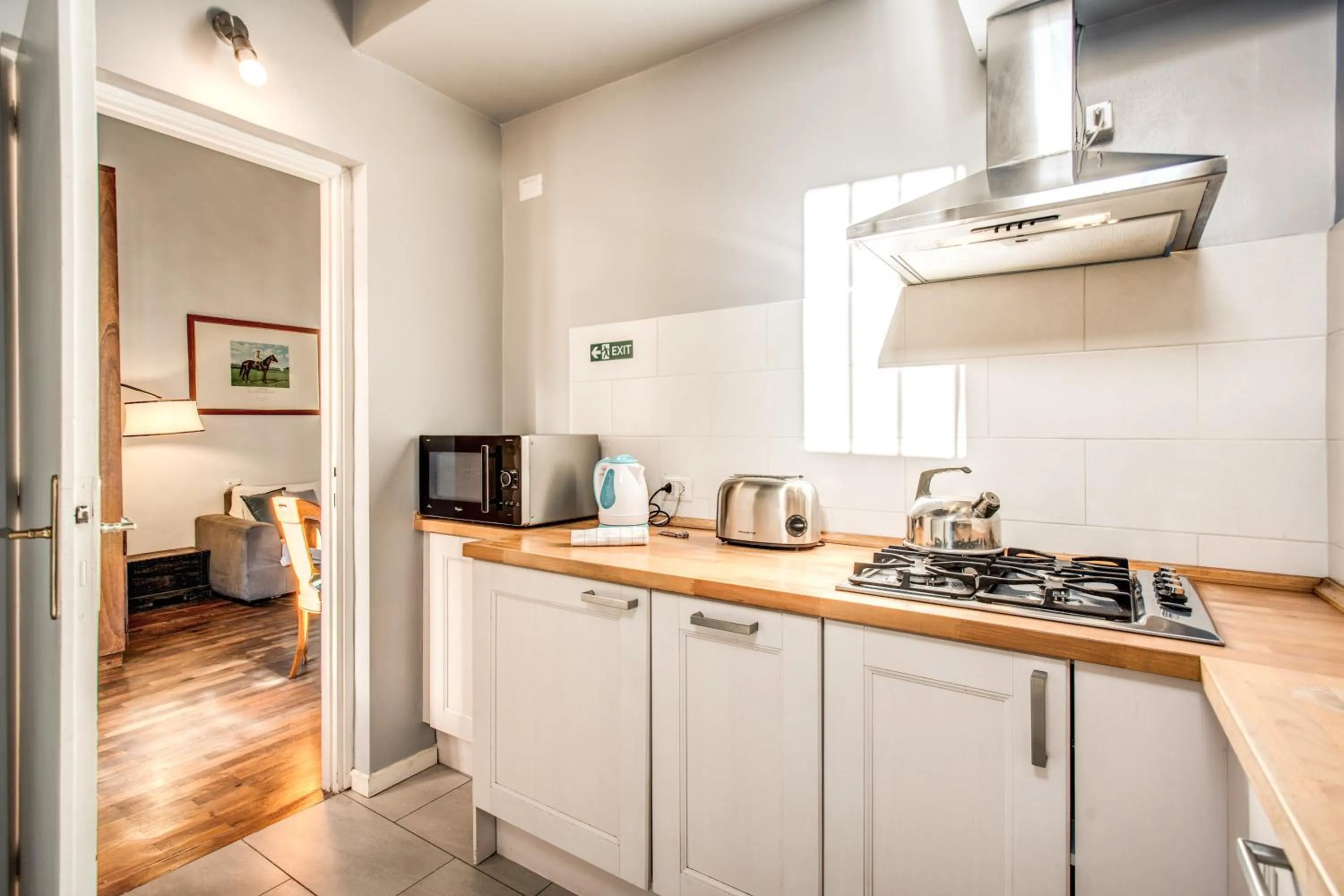 Kitchen or kitchenette in Borgo Pio Passetto Papale