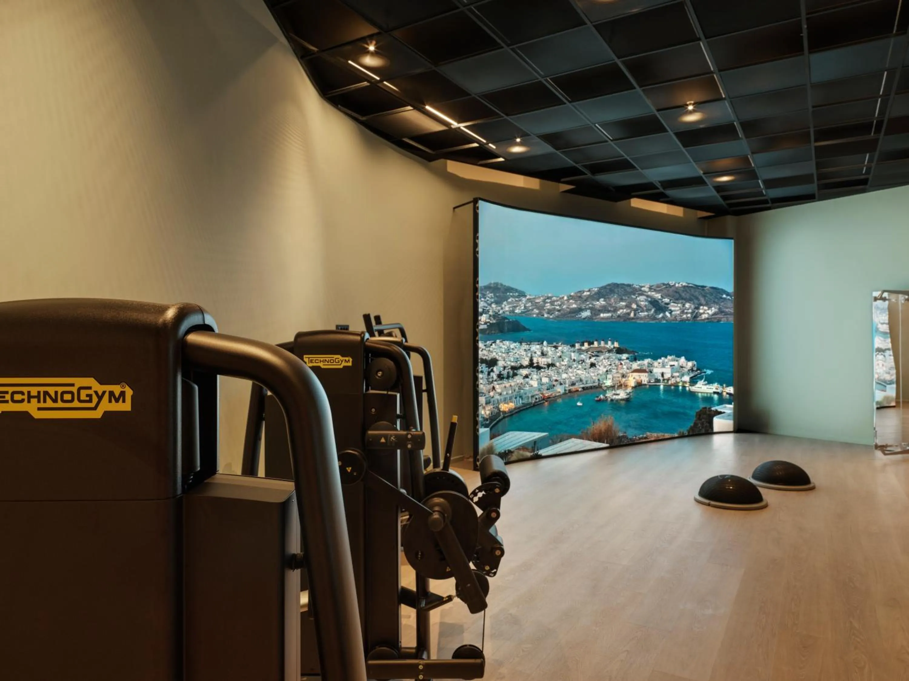 Fitness centre/facilities in Deos Mykonos - A Myconian Collection Hotel