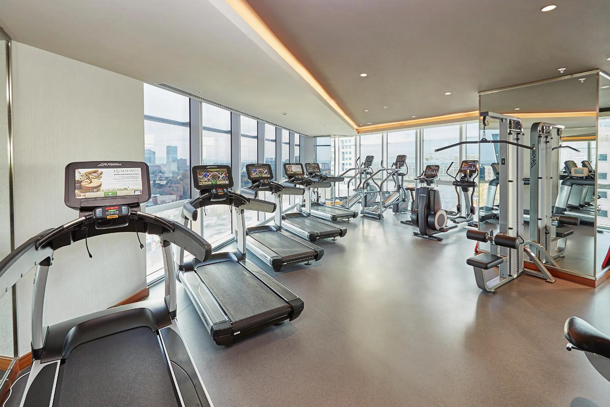 Fitness centre/facilities in Wyndham Grand Istanbul Levent Hotel & Conference Center