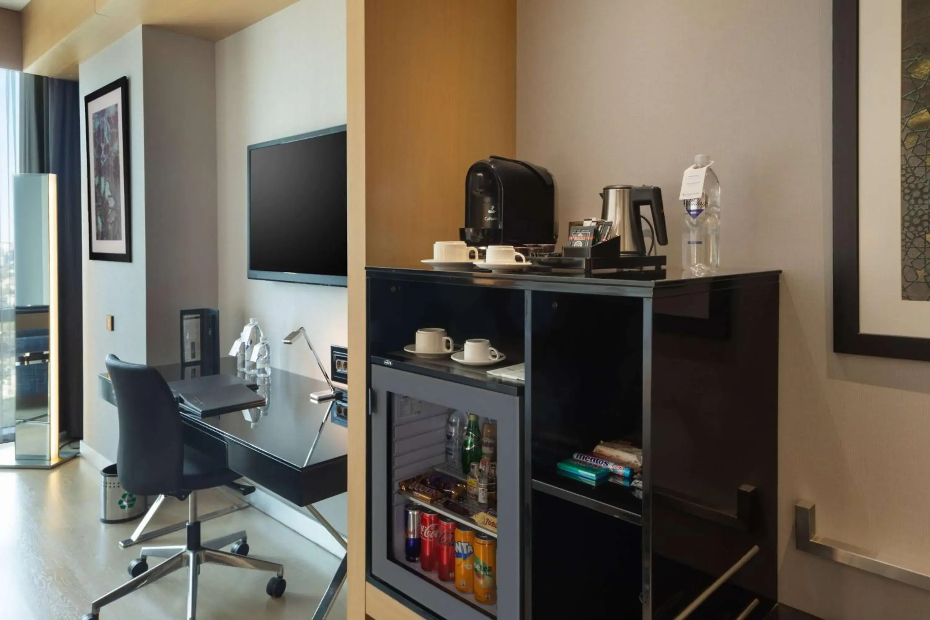 Executive Room King Bed with City View in Wyndham Grand Istanbul Levent Hotel & Conference Center Executive Room King Bed with City View in Wyndham Grand Istanbul Levent Hotel & Conference Center