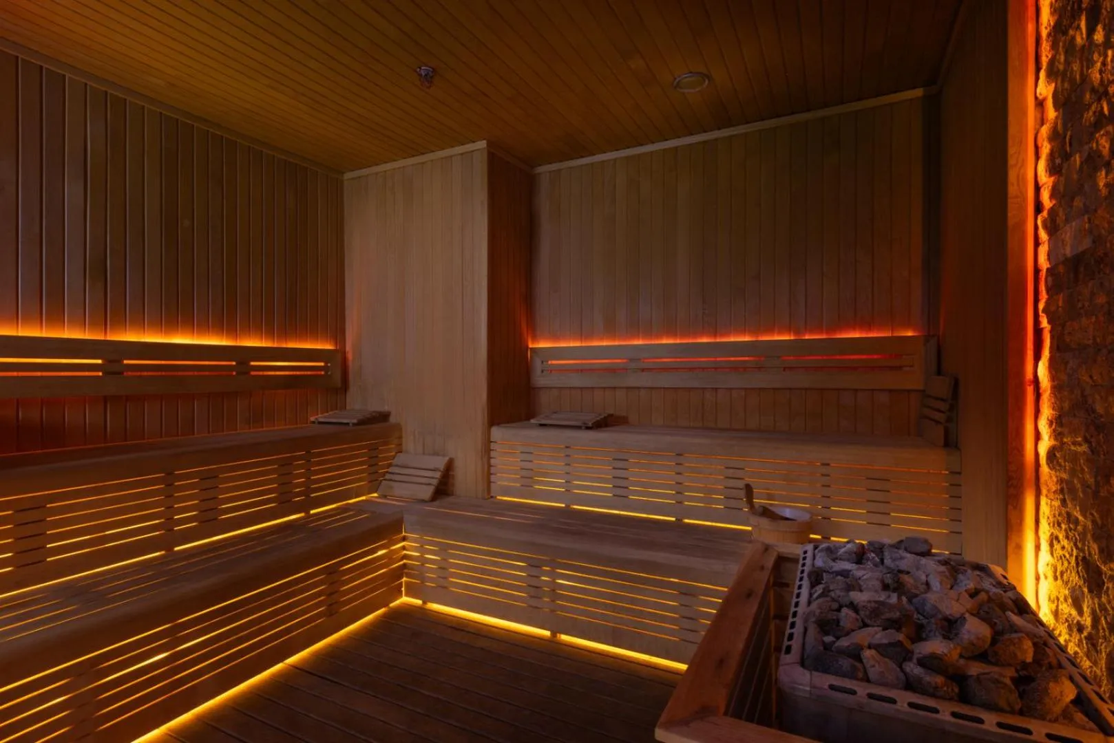 Sauna in Wyndham Grand Istanbul Levent Hotel & Conference Center