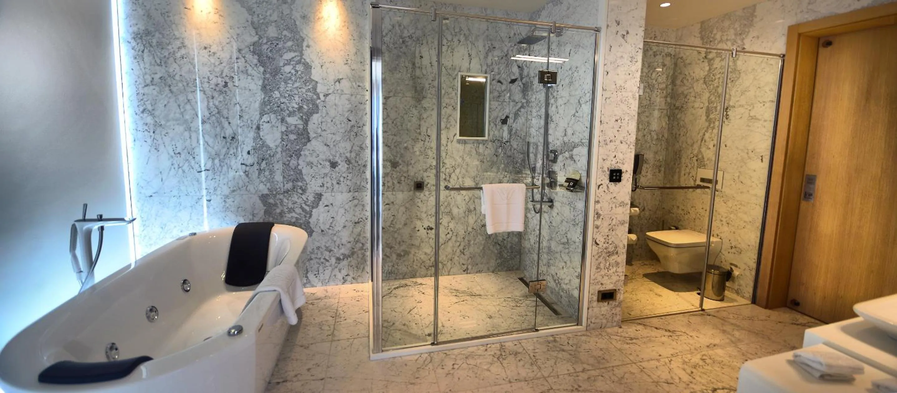 Bathroom in Wyndham Grand Istanbul Levent Hotel & Conference Center