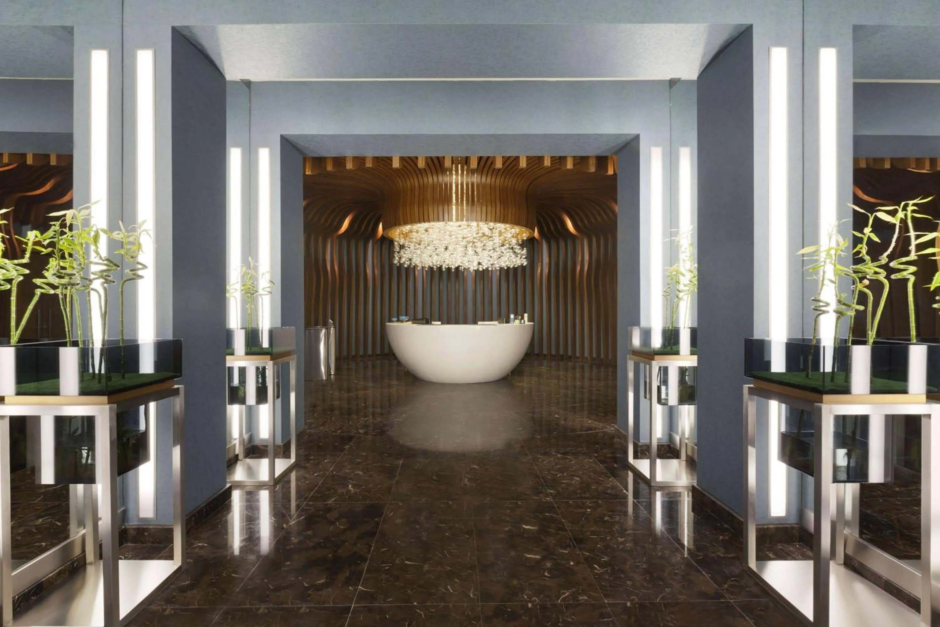 Kitchen or kitchenette in Wyndham Grand Istanbul Levent Hotel & Conference Center