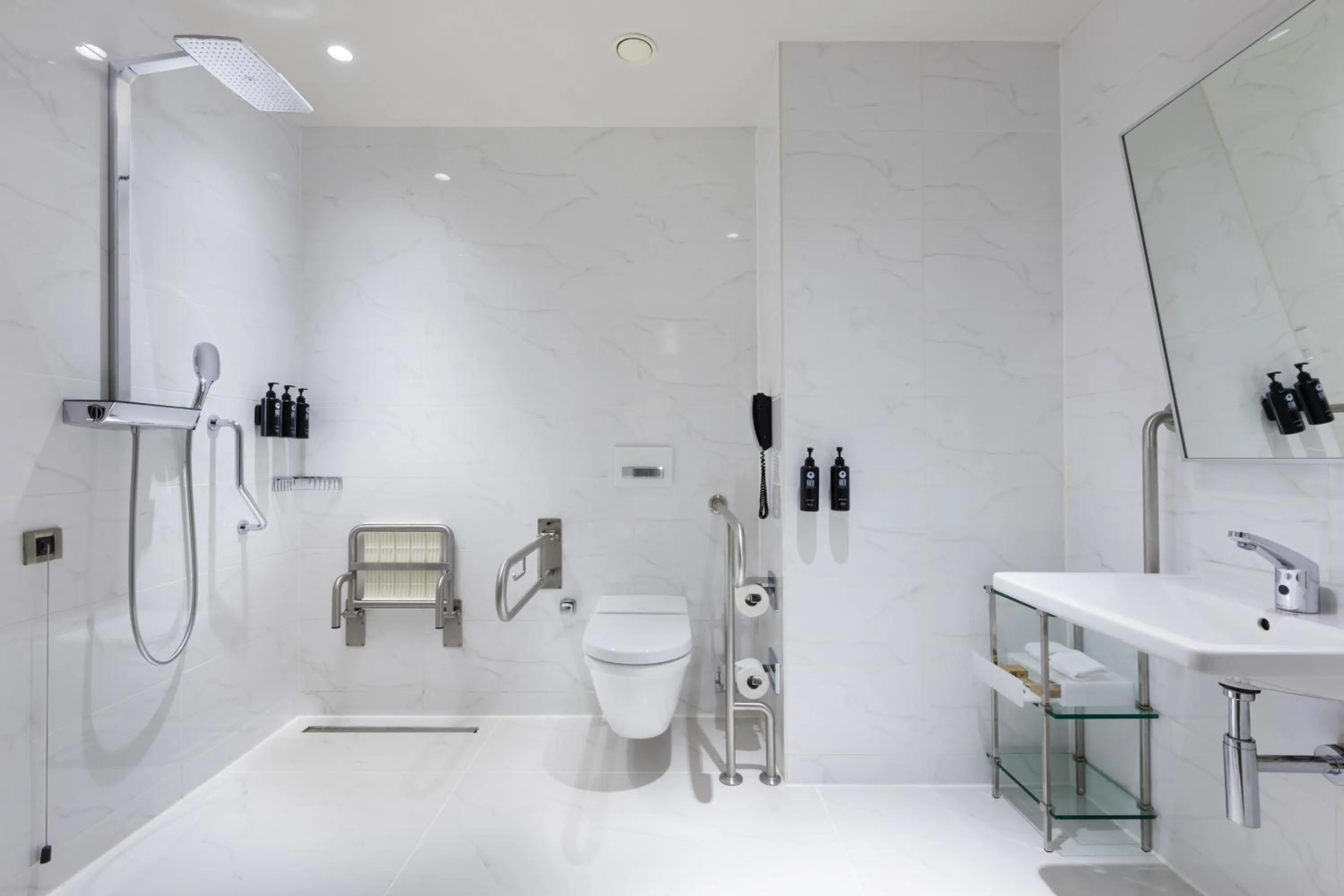 Bathroom in Wyndham Grand Istanbul Levent Hotel & Conference Center