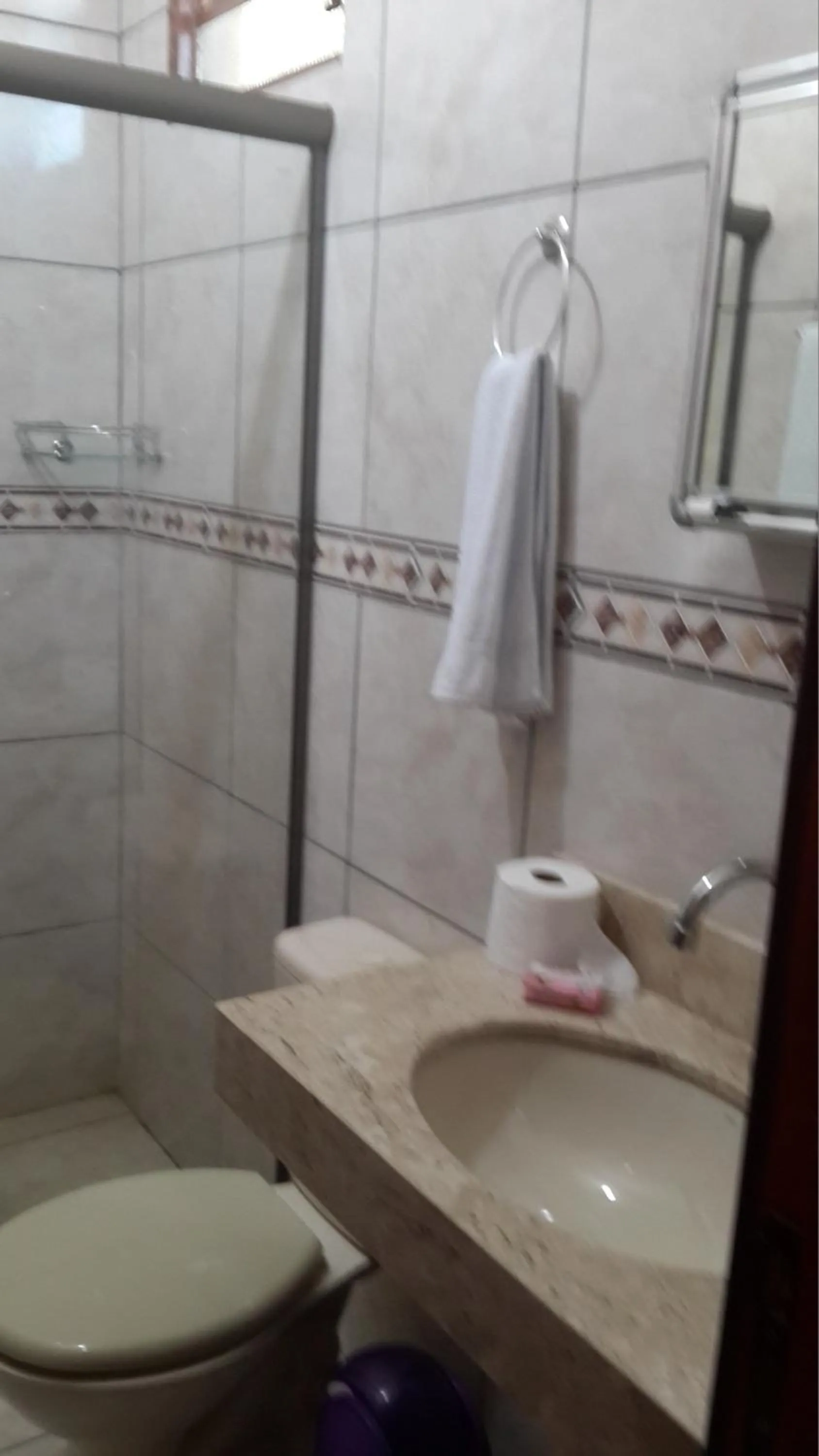 Bathroom in Pousada Paraiso