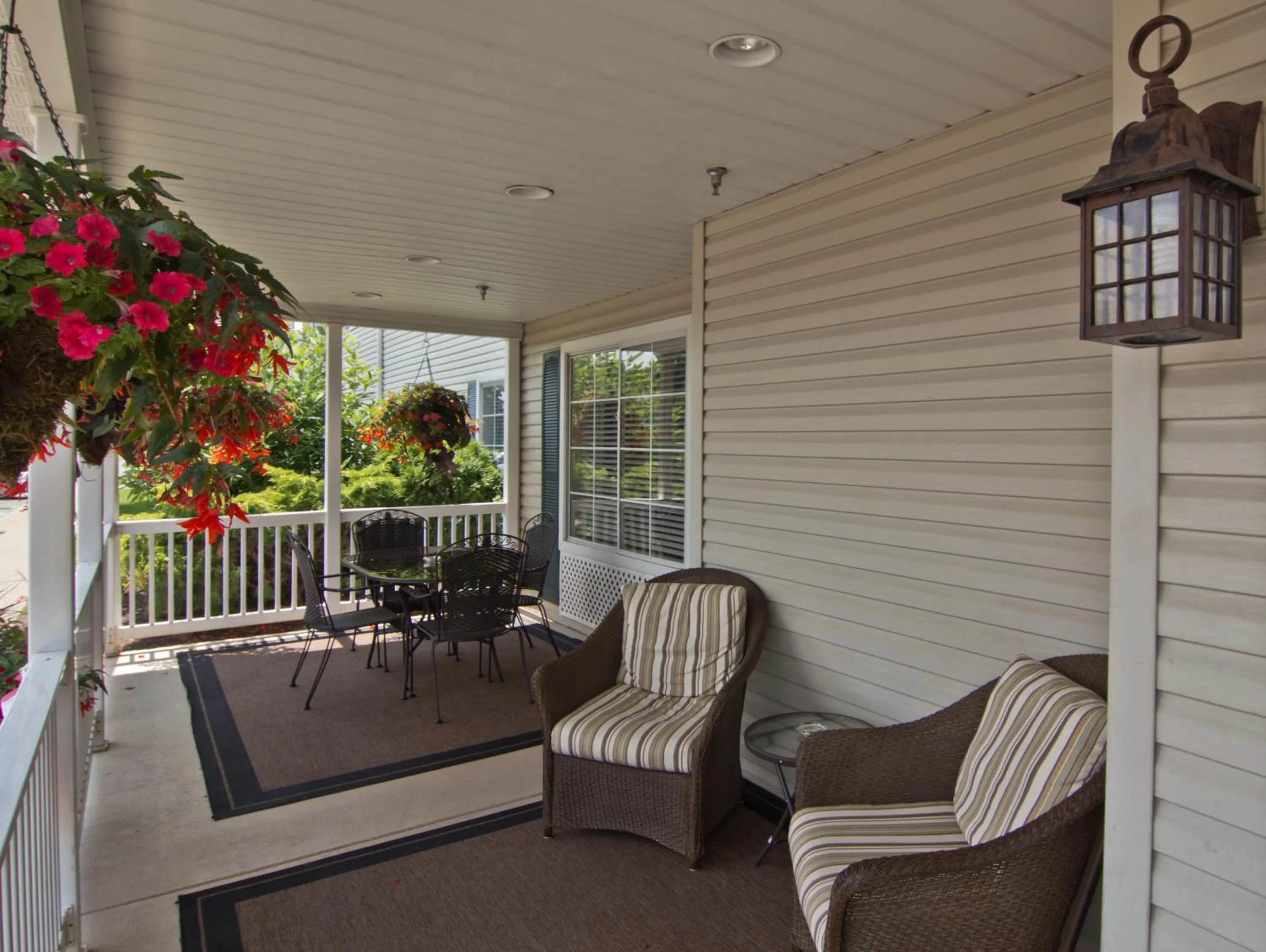 Balcony/Terrace in Coshocton Village Inn & Suites
