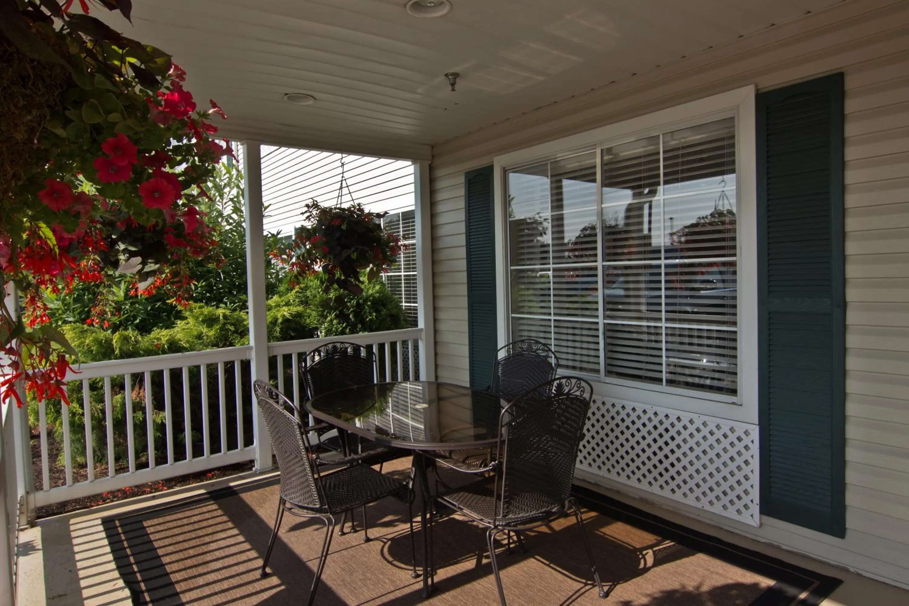 Balcony/Terrace in Coshocton Village Inn & Suites