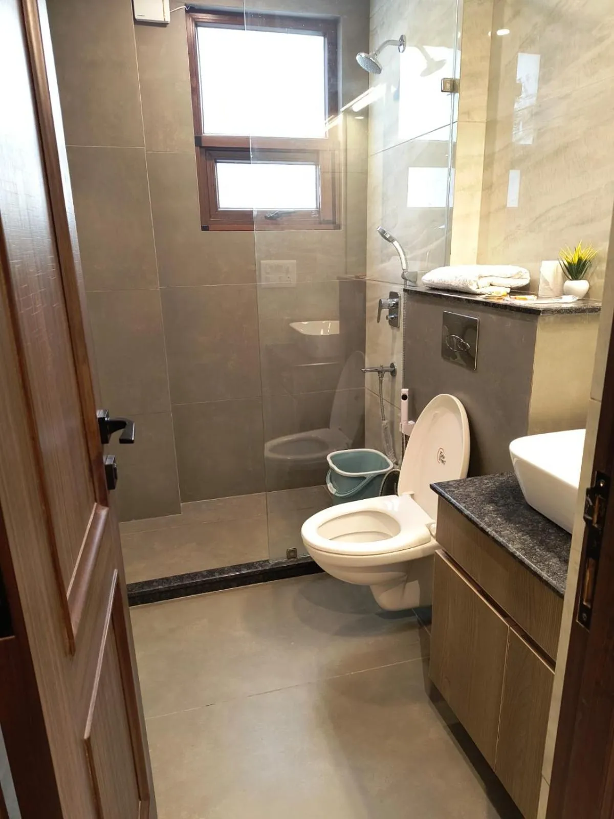 Shower in Hotel South Ex Residency - South Ex near AIIMS Delhi - Couple Friendly