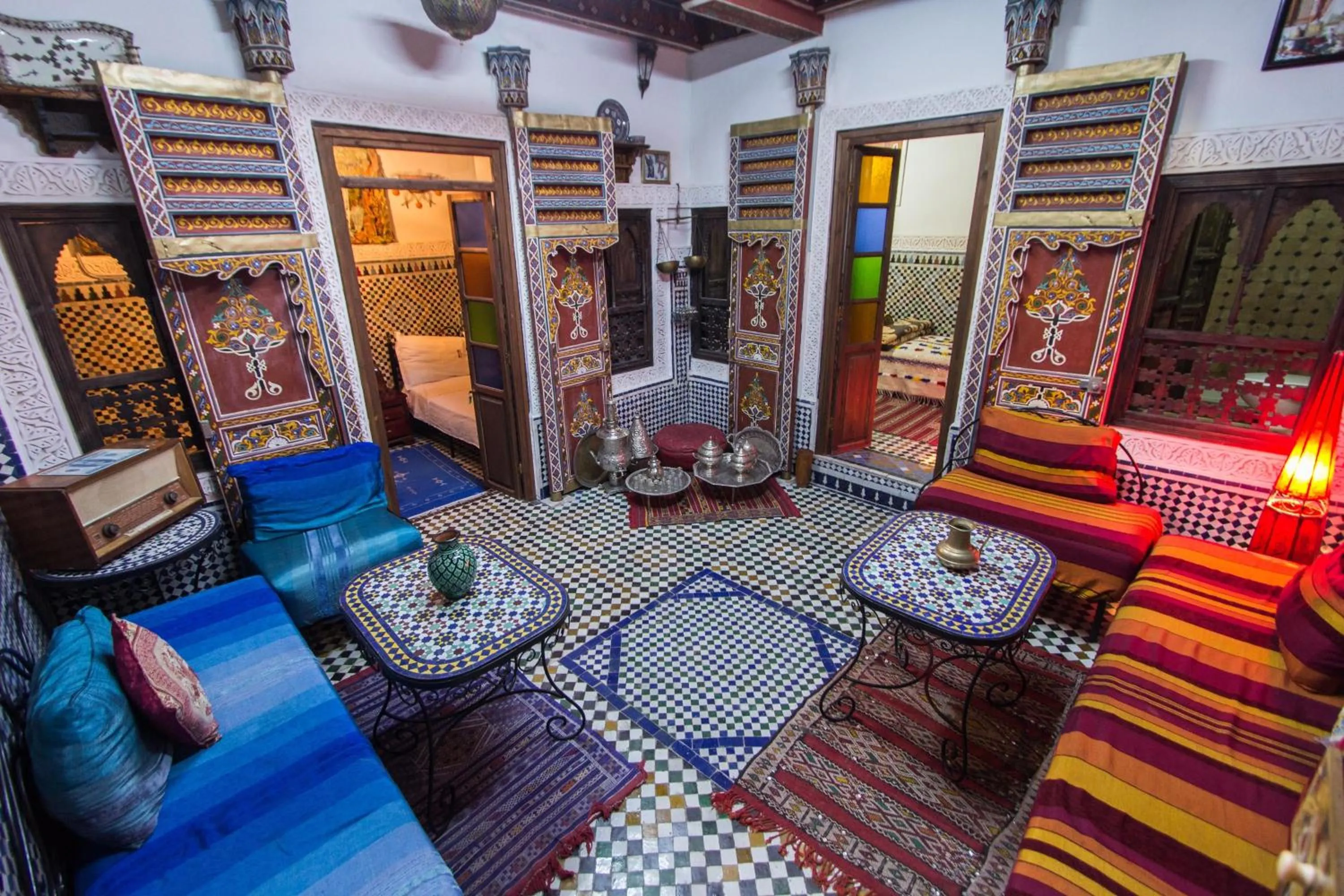 Living room in Dar Chourouk