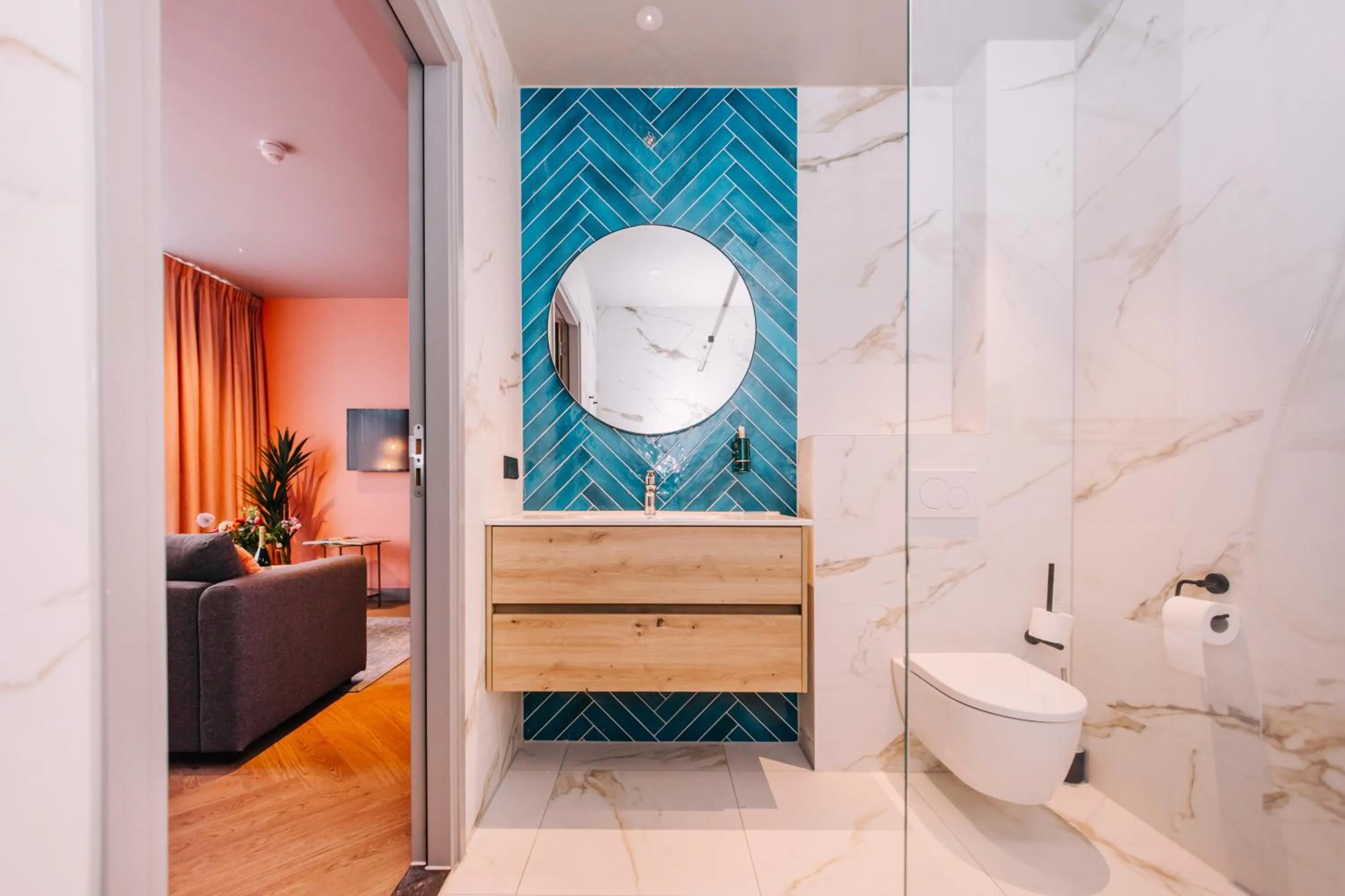 Bathroom in Hotel Keur