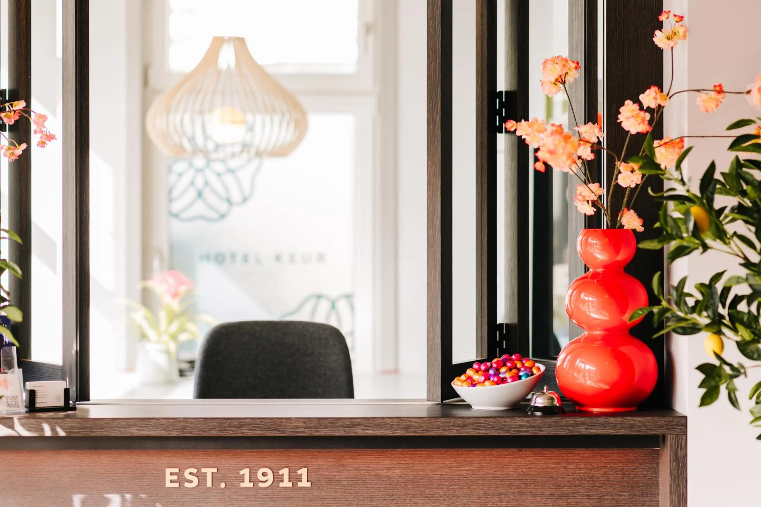 Decorative detail in Hotel Keur