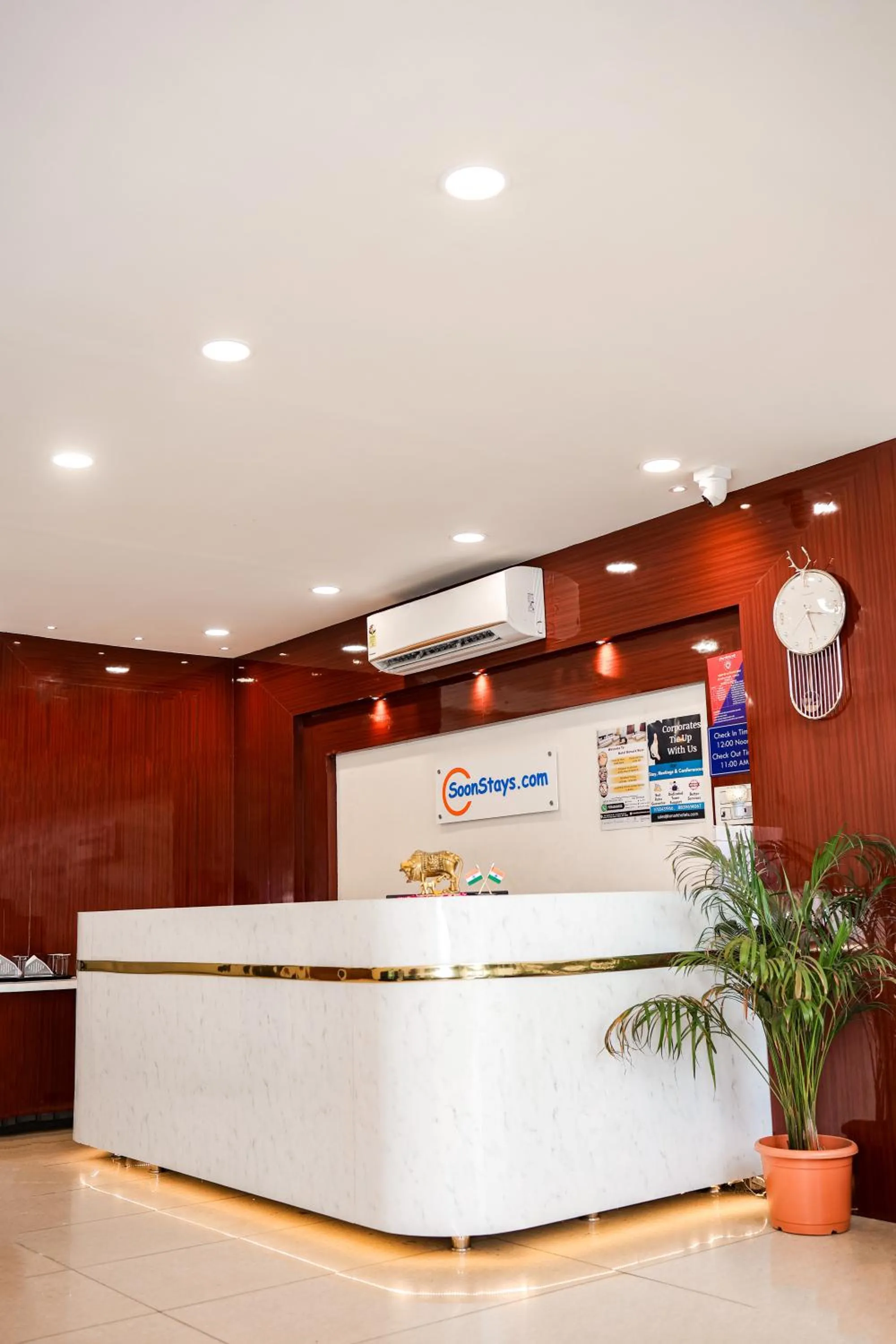 Lobby or reception in Hotel Konark Nest-Vijay Nagar
