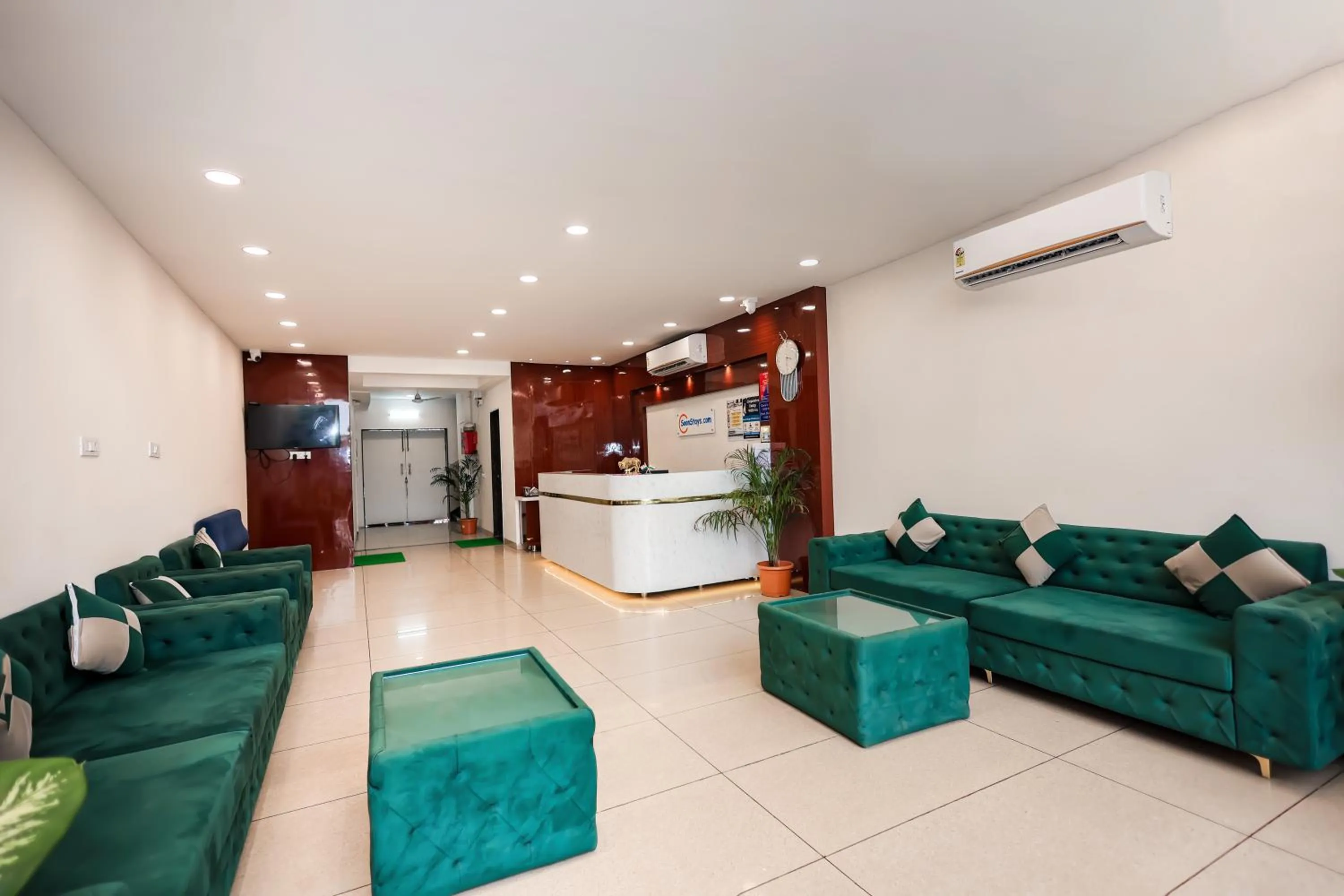 Lobby or reception in Hotel Konark Nest-Vijay Nagar